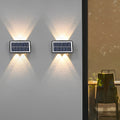 WINDSOR RECTANGULAR LED WALL SCONCE WITH WATERPROOF FINISH