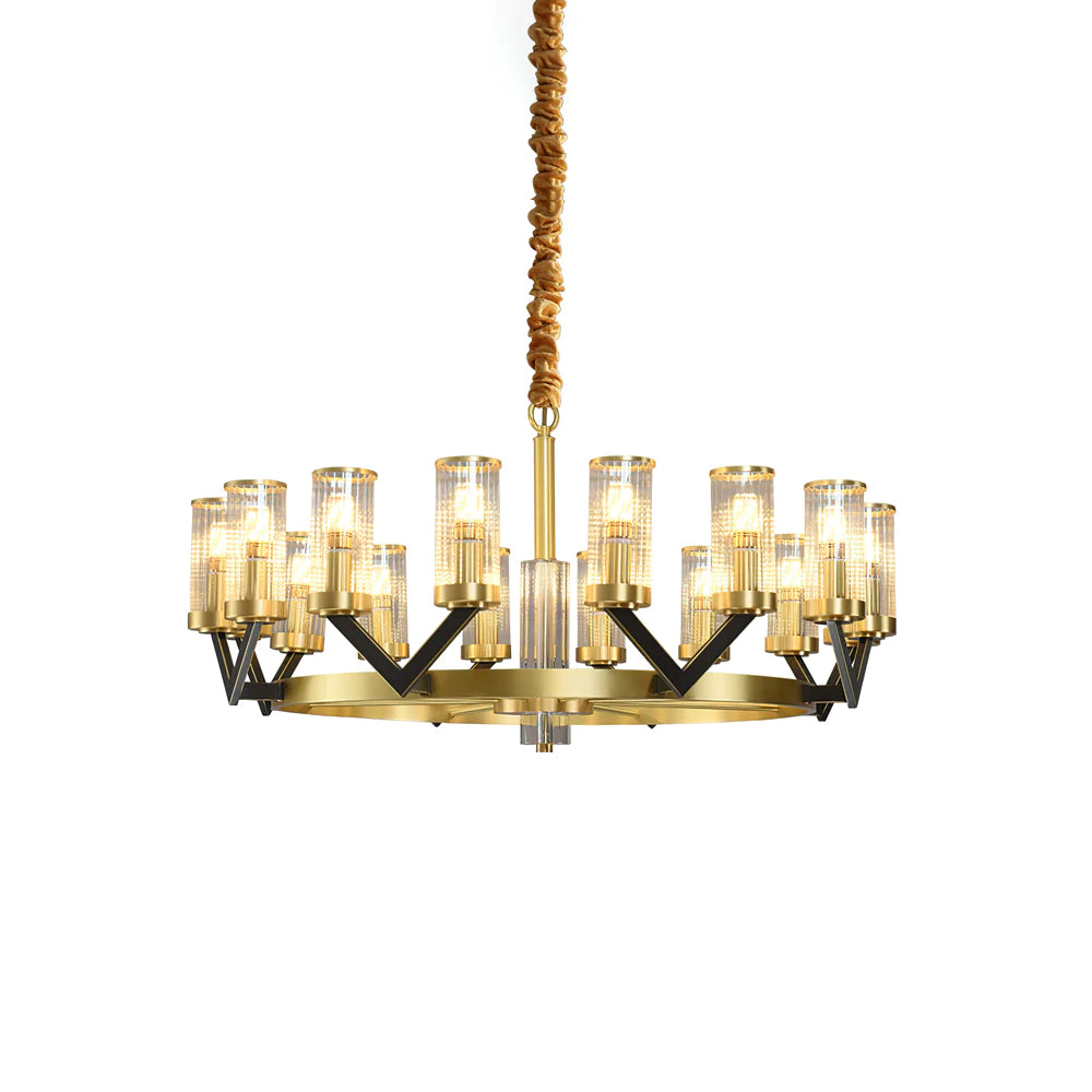 WINTERBOURNE CRYSTAL DROPLET CHANDELIER