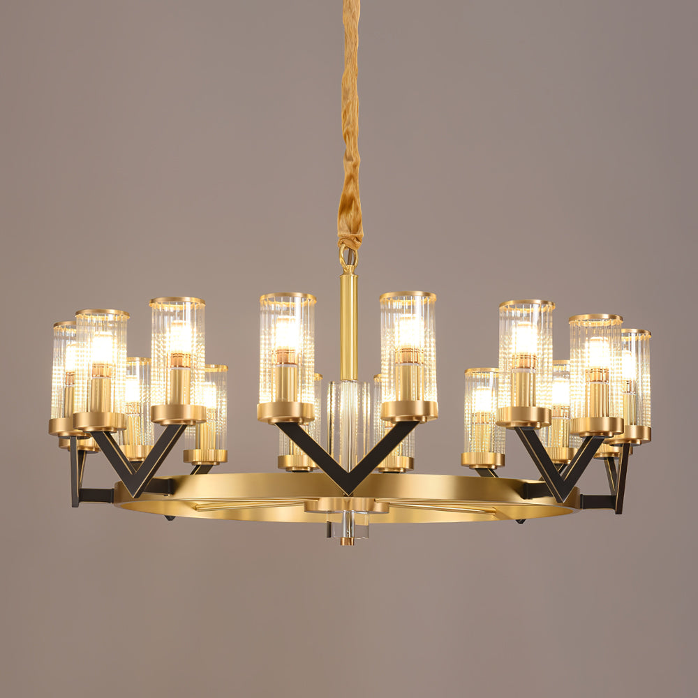 WINTERBOURNE CRYSTAL DROPLET CHANDELIER