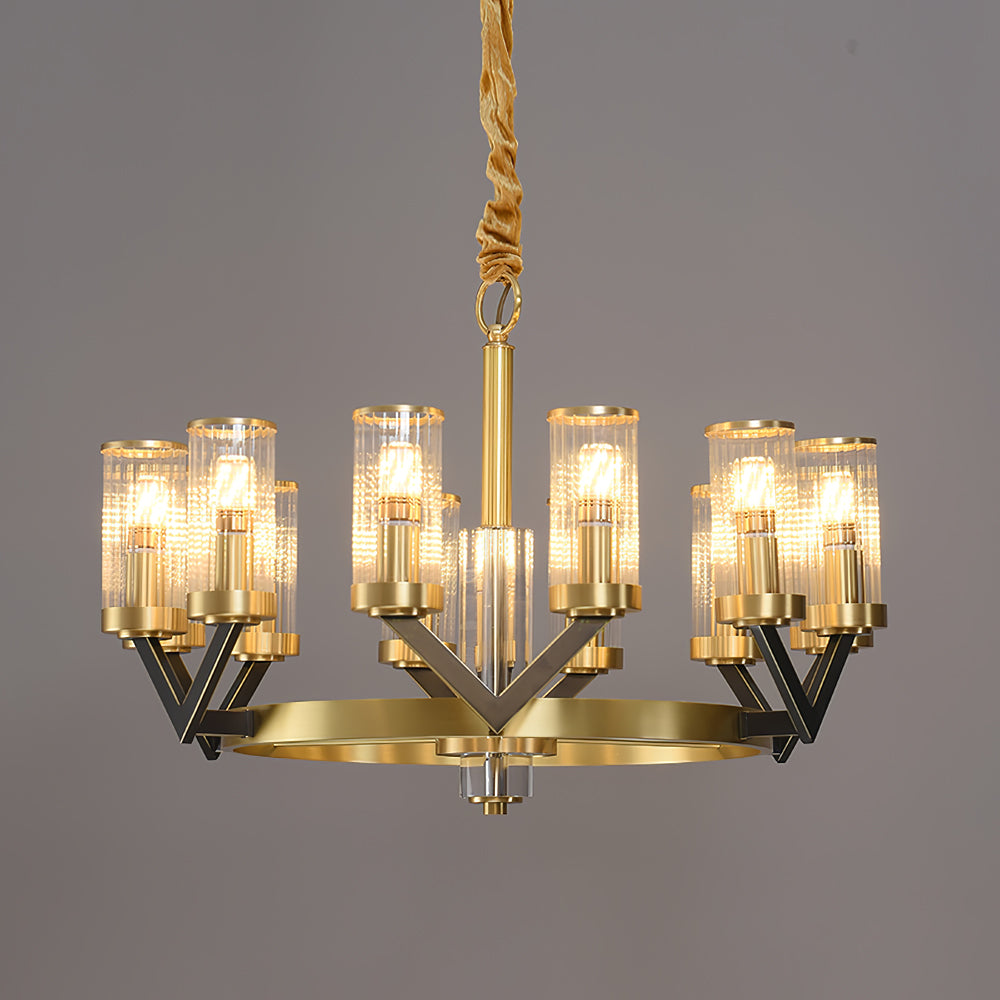 WINTERBOURNE CRYSTAL DROPLET CHANDELIER