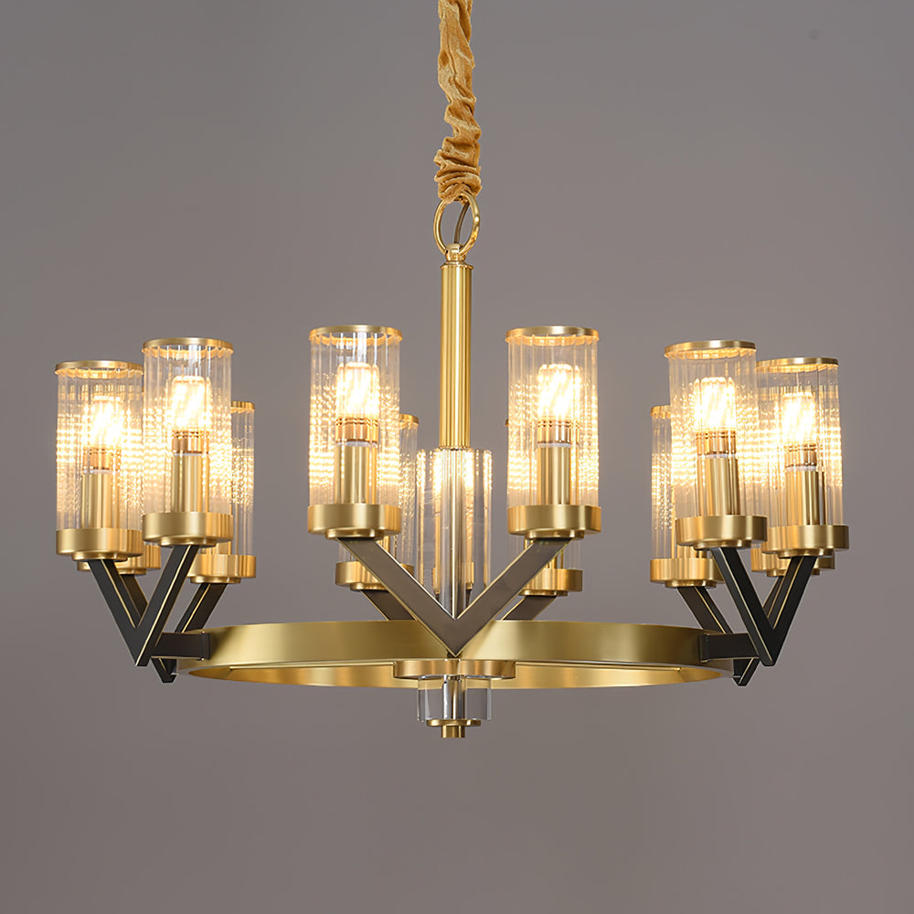 WINTERBOURNE CRYSTAL DROPLET CHANDELIER