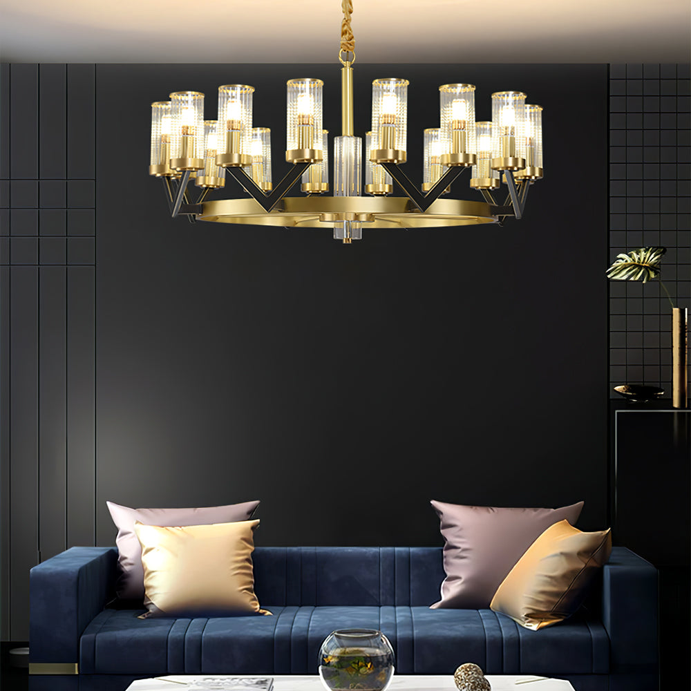 WINTERBOURNE CRYSTAL DROPLET CHANDELIER