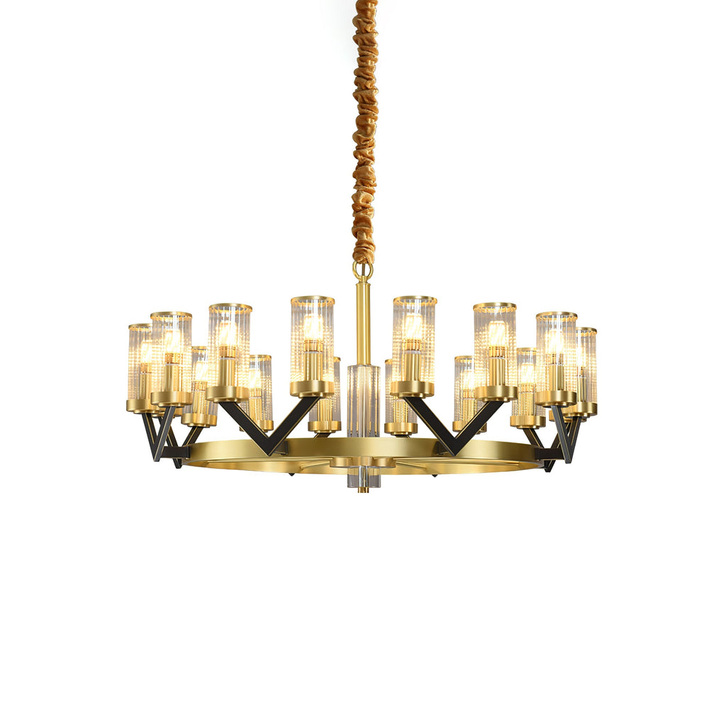 WINTERBOURNE CRYSTAL DROPLET CHANDELIER