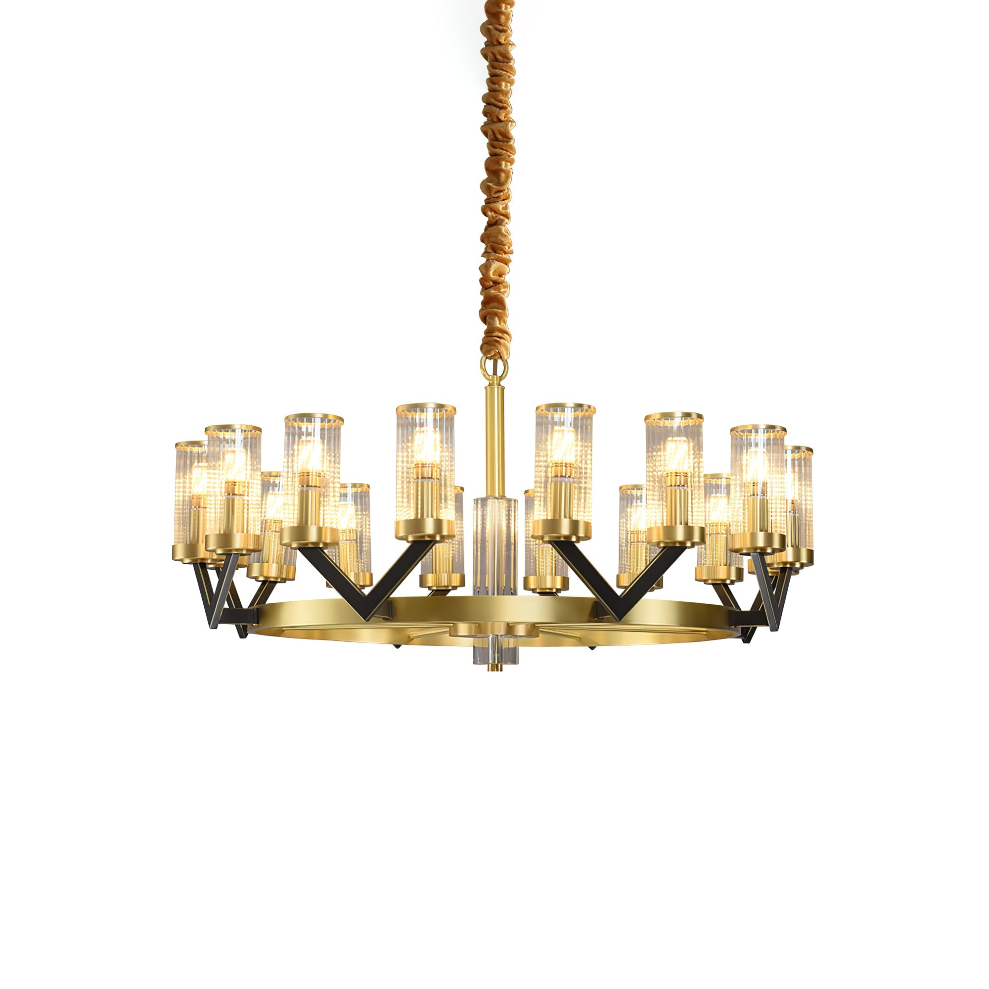 WINTERBOURNE CRYSTAL DROPLET CHANDELIER