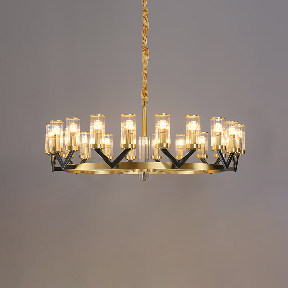 WINTERBOURNE CRYSTAL DROPLET CHANDELIER