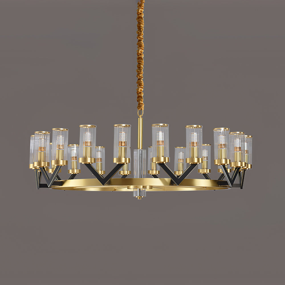 WINTERBOURNE CRYSTAL DROPLET CHANDELIER