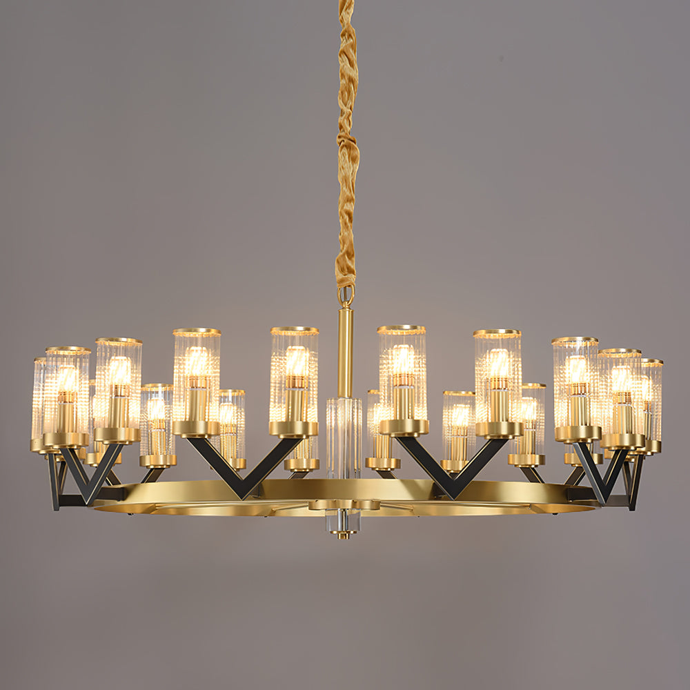 WINTERBOURNE CRYSTAL DROPLET CHANDELIER