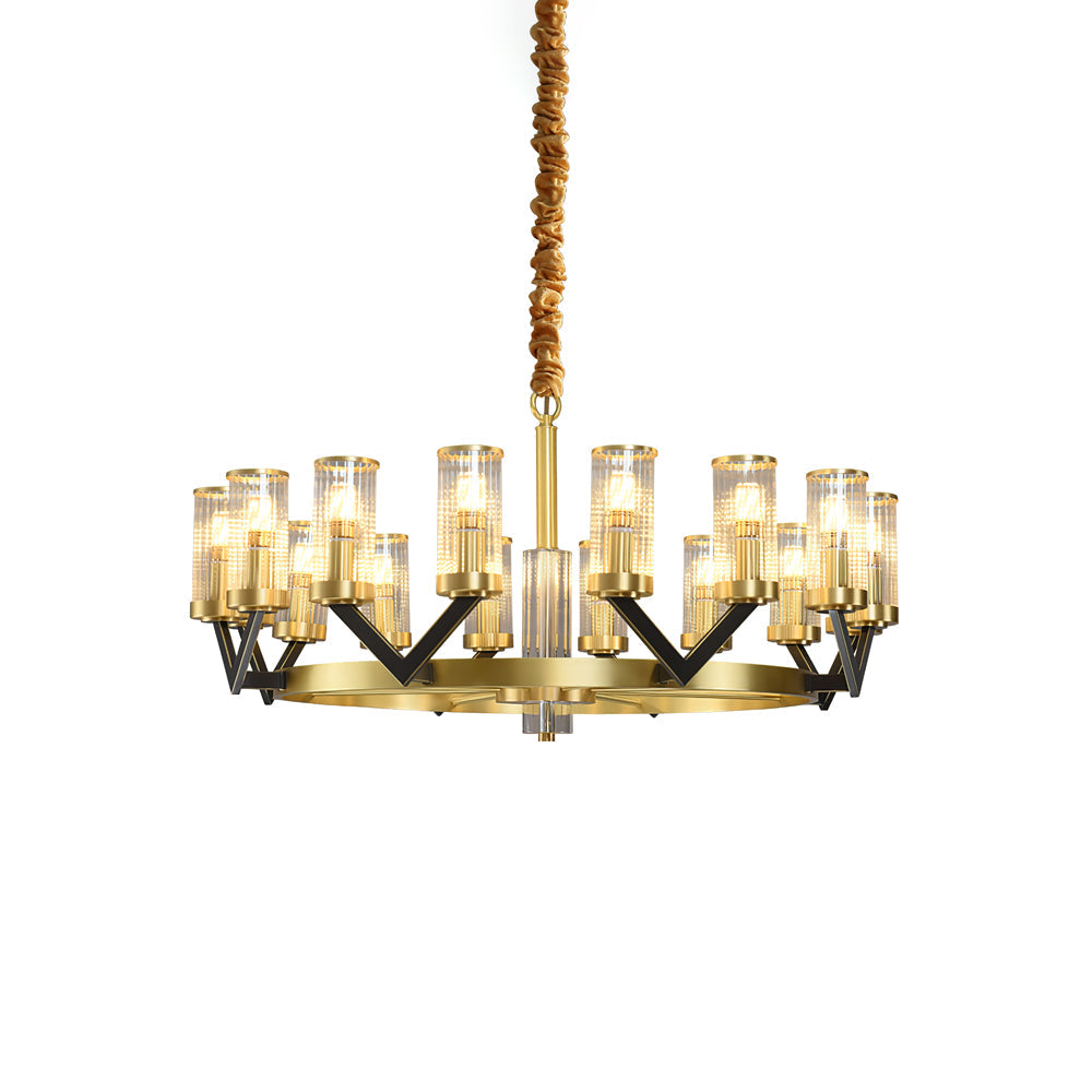 WINTERBOURNE CRYSTAL DROPLET CHANDELIER