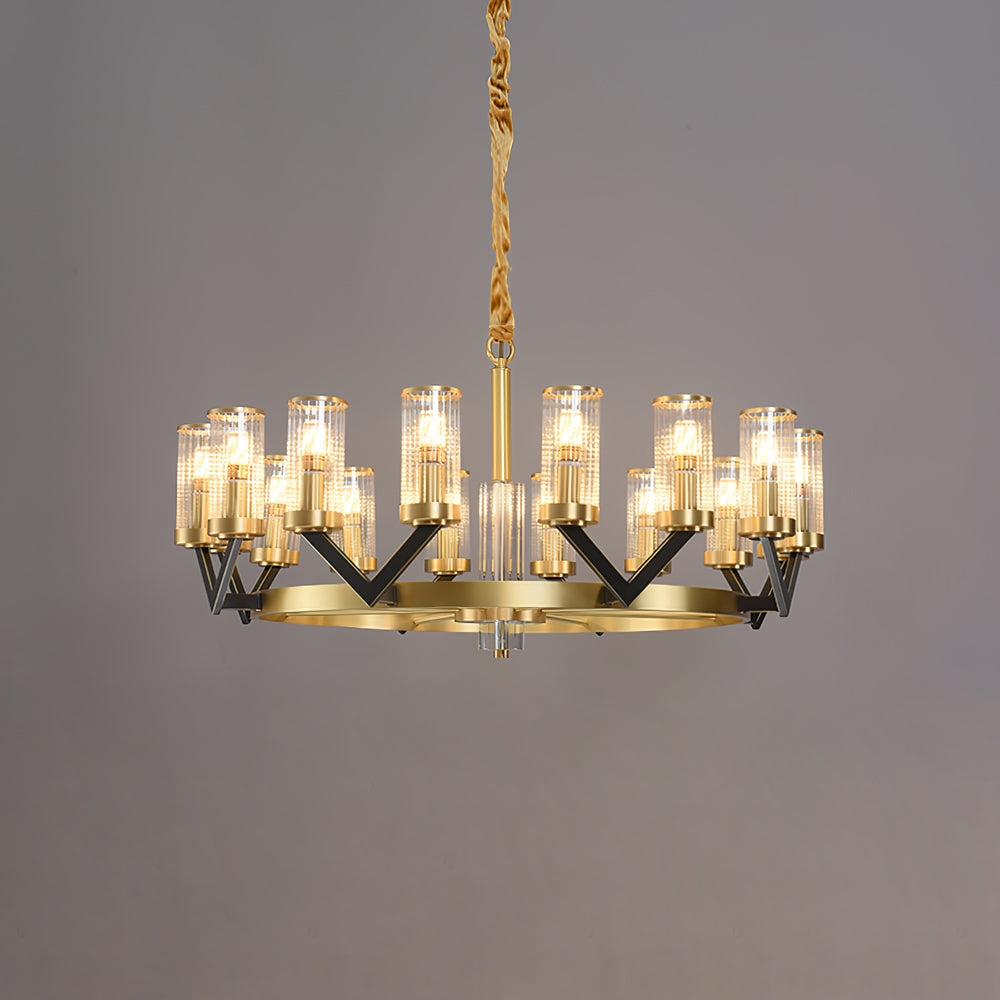 WINTERBOURNE CRYSTAL DROPLET CHANDELIER