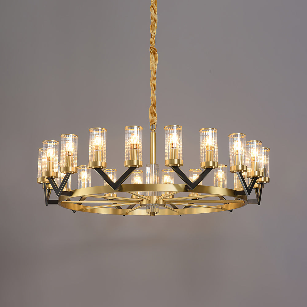 WINTERBOURNE CRYSTAL DROPLET CHANDELIER