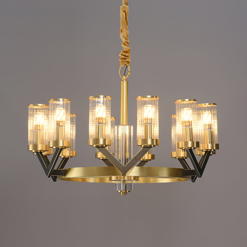 WINTERBOURNE CRYSTAL DROPLET CHANDELIER