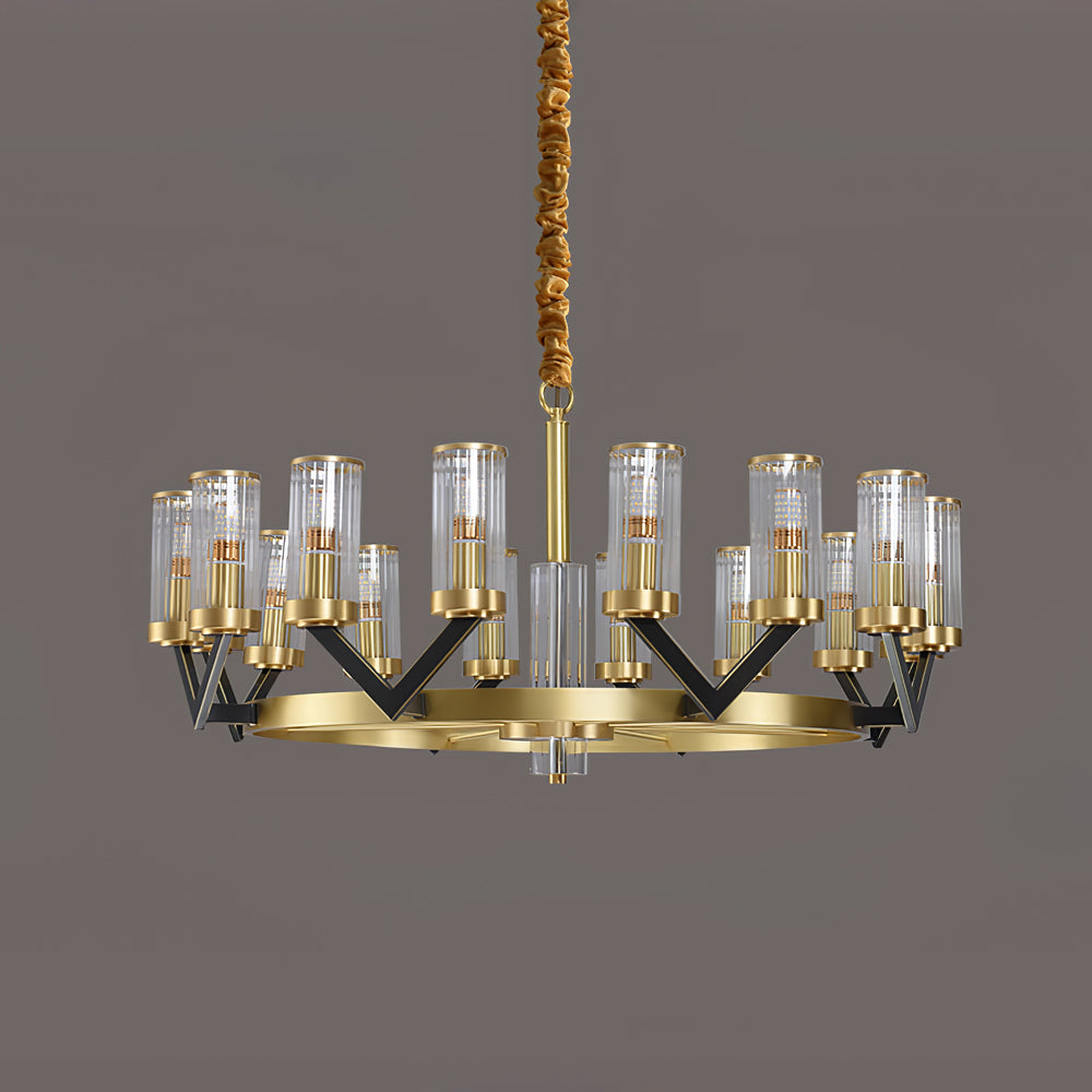 WINTERBOURNE CRYSTAL DROPLET CHANDELIER