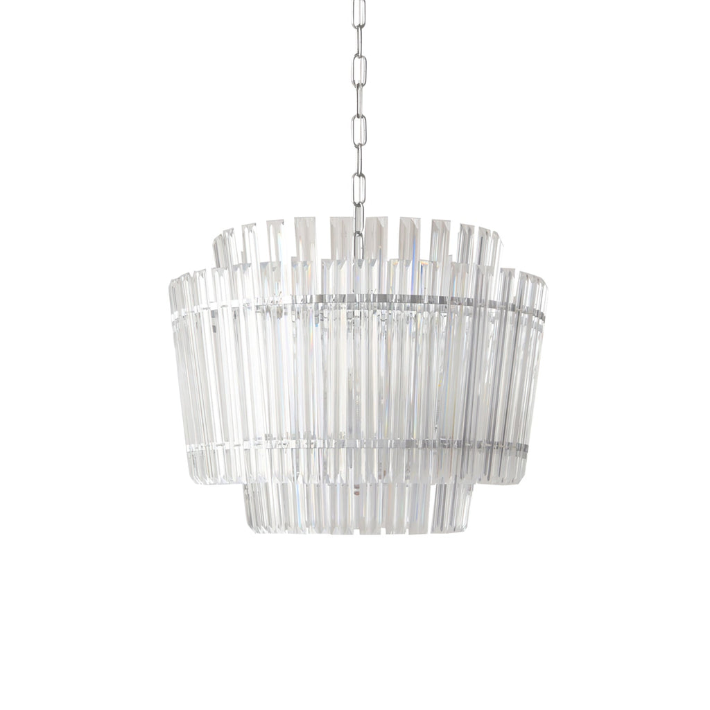 WINTHROP CRYSTAL TEARDROP CEILING LIGHT