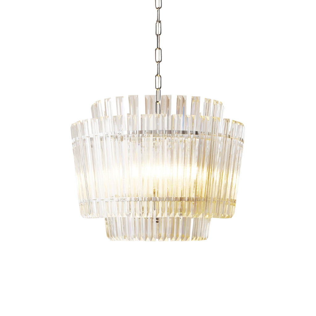 WINTHROP CRYSTAL TEARDROP CEILING LIGHT