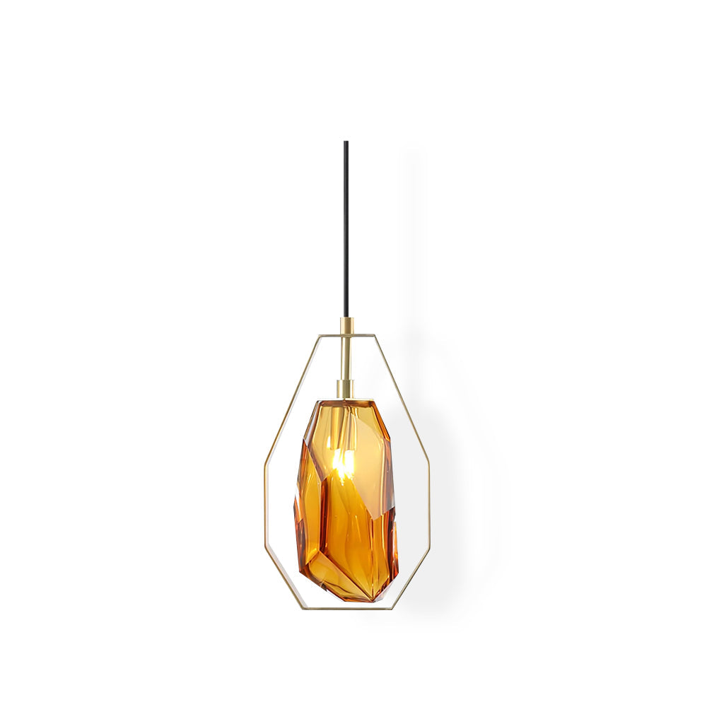 WINTHROP GLASS DOME HANGING LANTERN