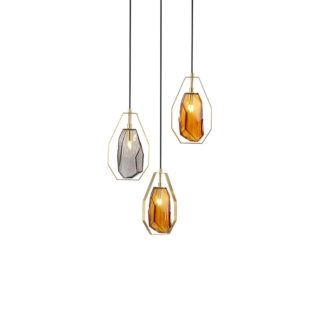 WINTHROP GLASS DOME HANGING LANTERN