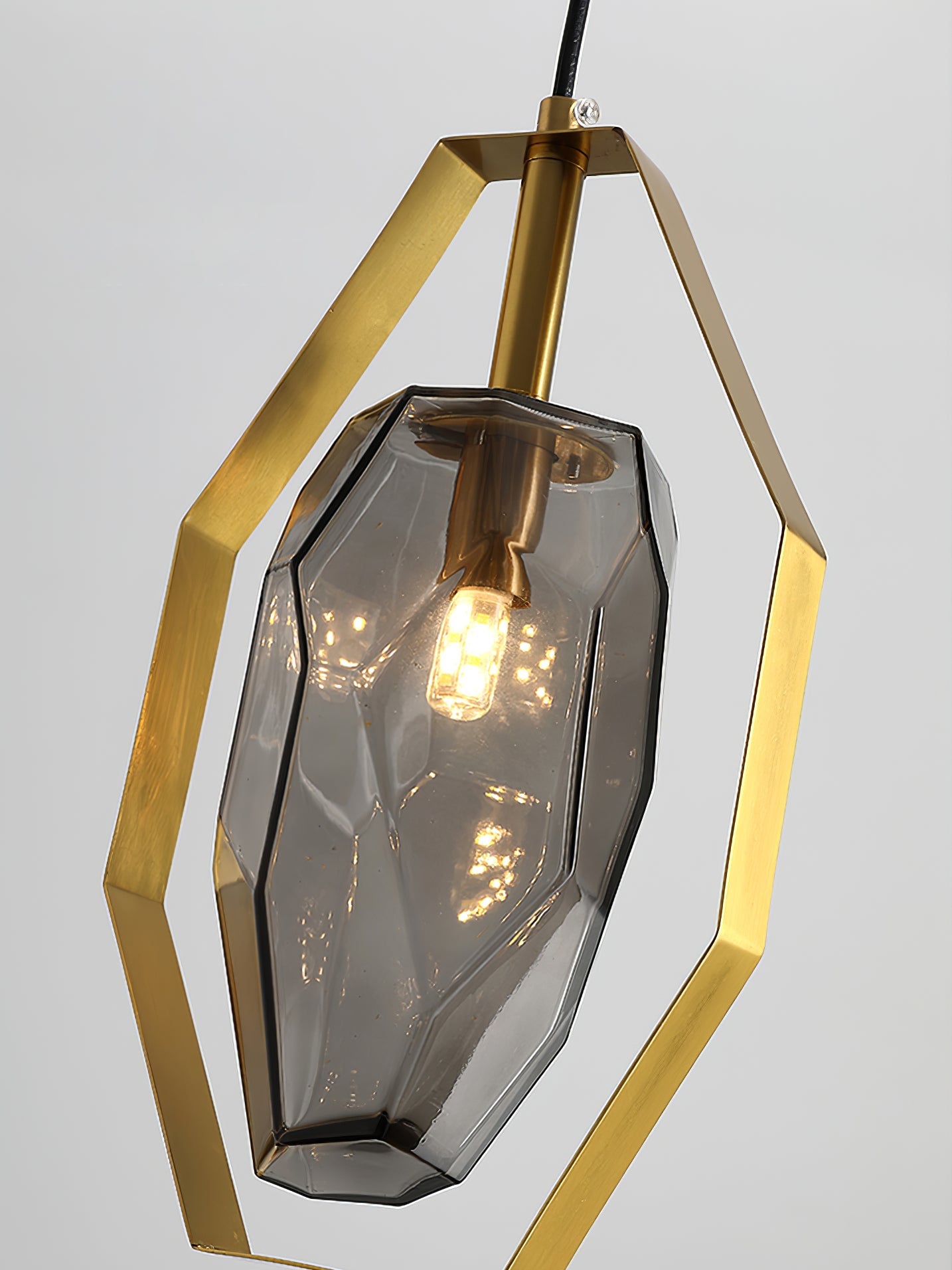 WINTHROP GLASS DOME HANGING LANTERN