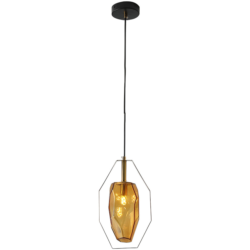WINTHROP GLASS DOME HANGING LANTERN