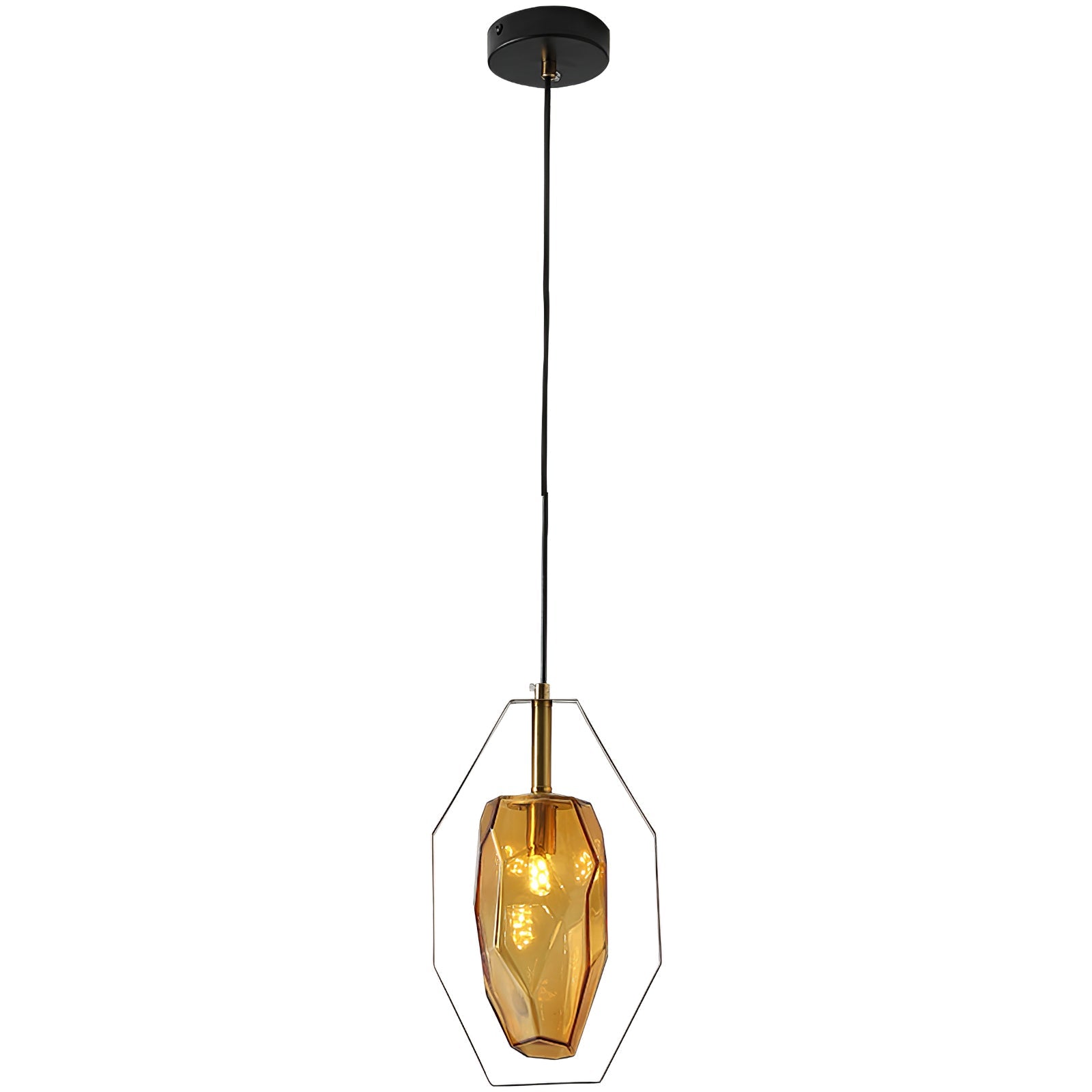 WINTHROP GLASS DOME HANGING LANTERN