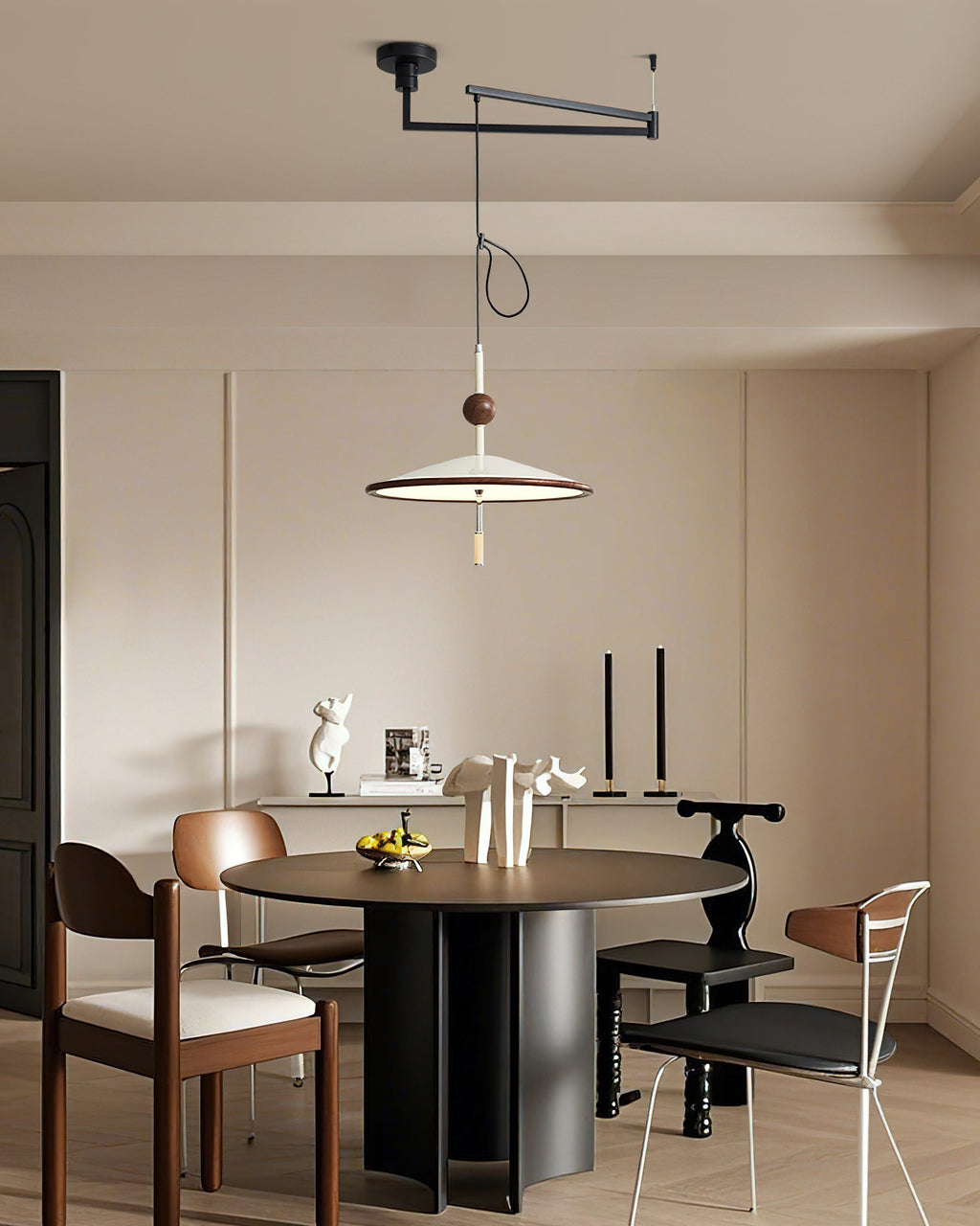 FENWICK ADJUSTABLE SWINGING PENDANT LANTERN