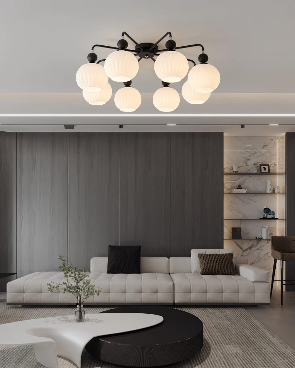 FENWICK ROUNDED GLASS CEILING LANTERN