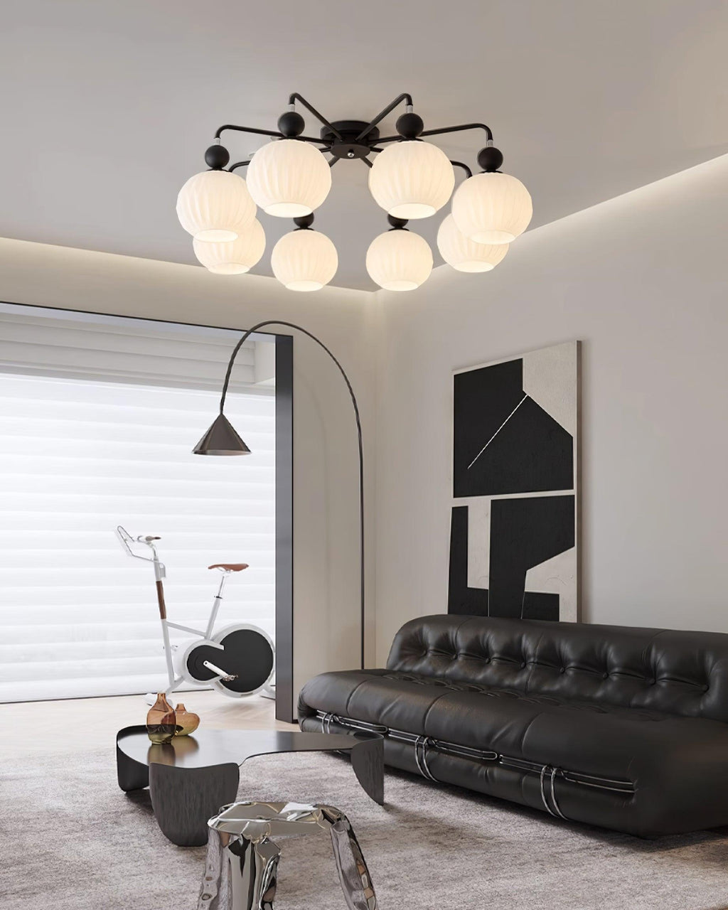 FENWICK ROUNDED GLASS CEILING LANTERN