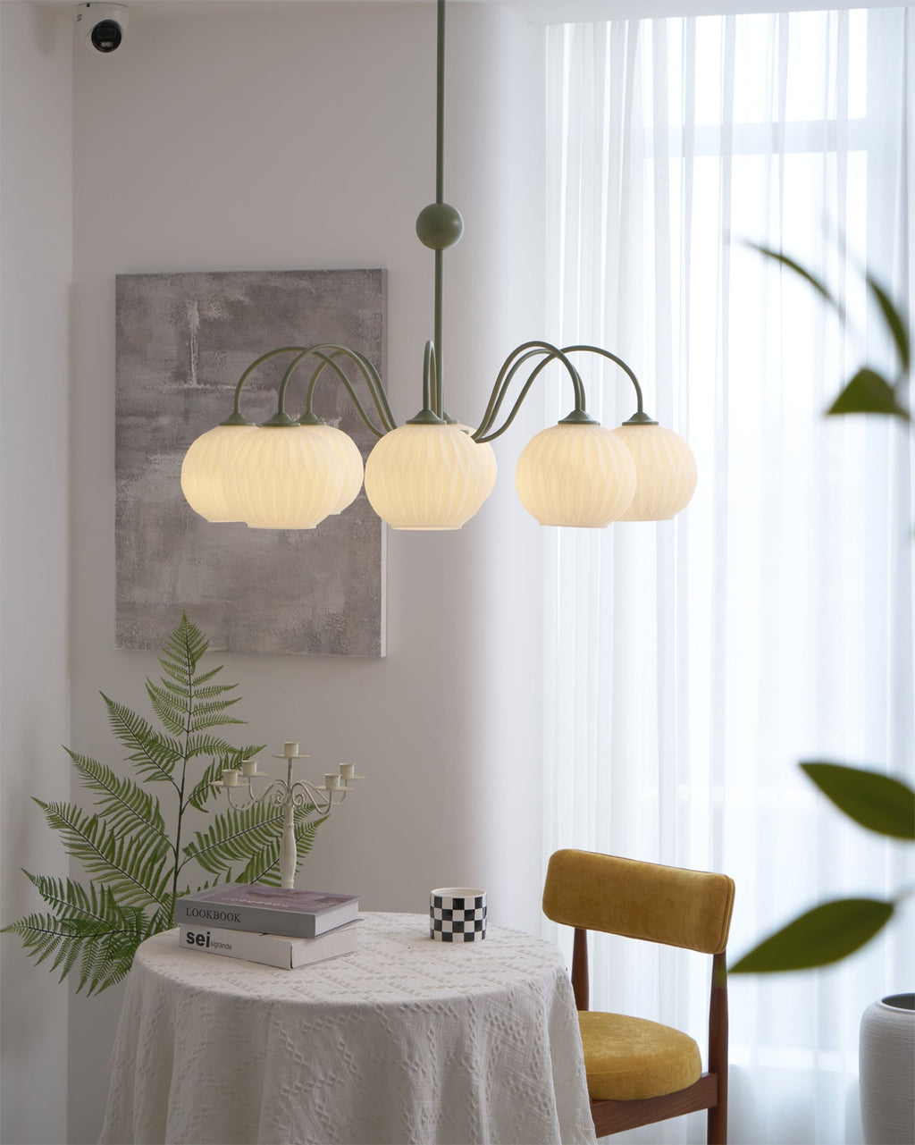FENWICK CRYSTAL DROPLET CEILING LUMINAIRE