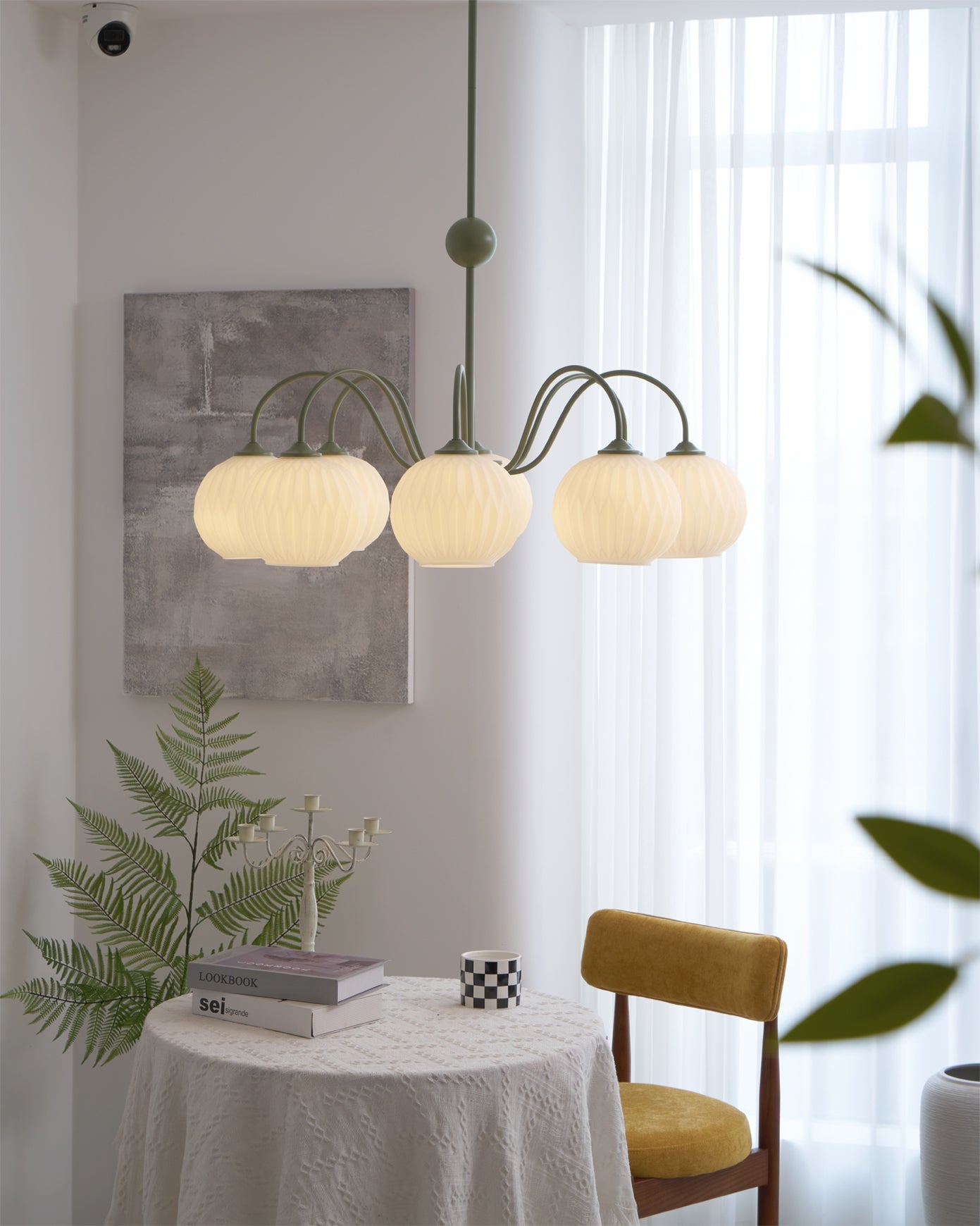 FENWICK CRYSTAL DROPLET CEILING LUMINAIRE