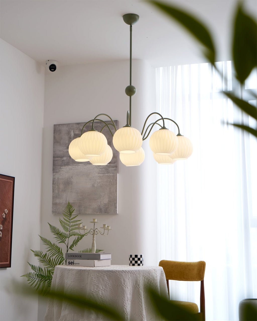 FENWICK CRYSTAL DROPLET CEILING LUMINAIRE