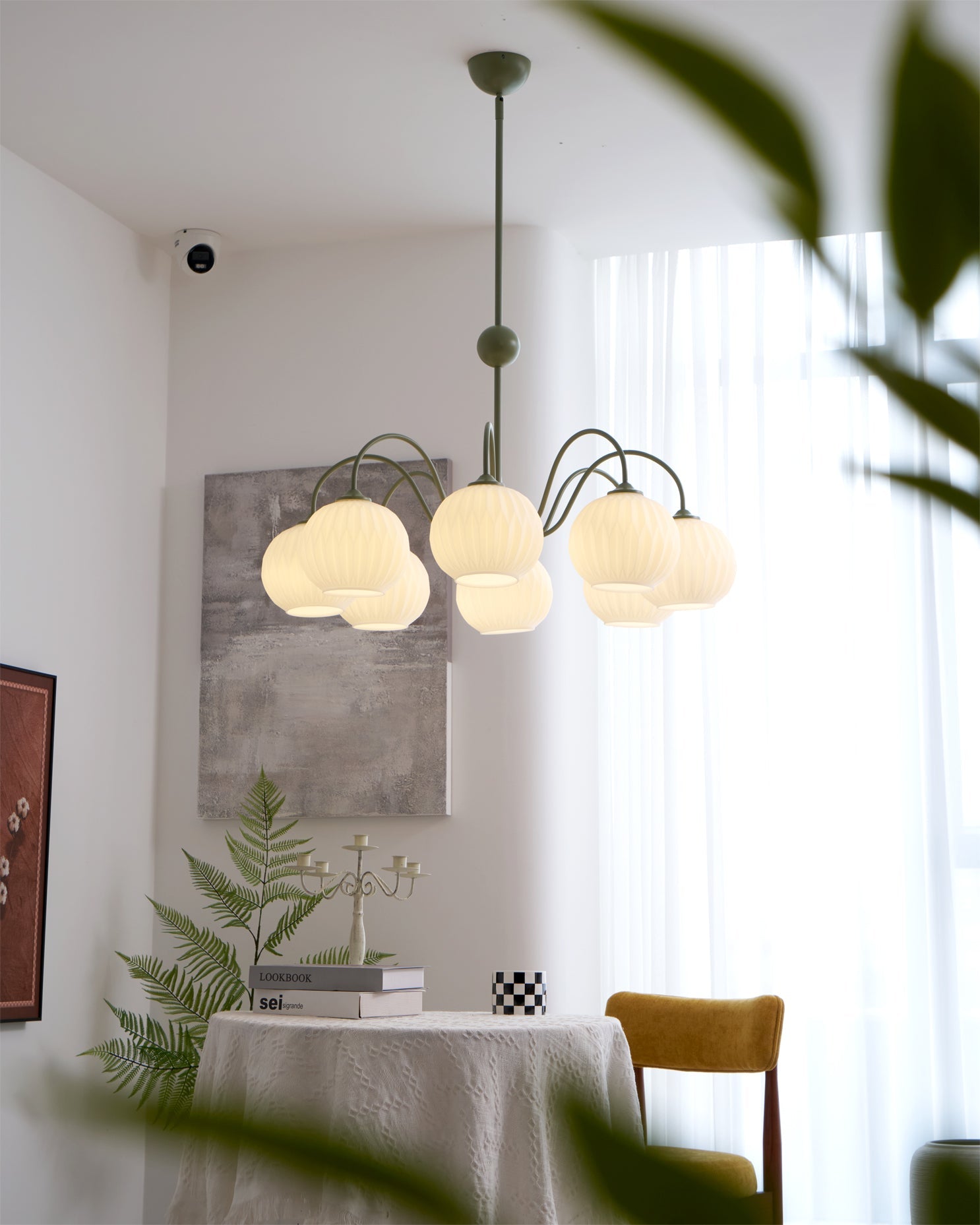 FENWICK CRYSTAL DROPLET CEILING LUMINAIRE