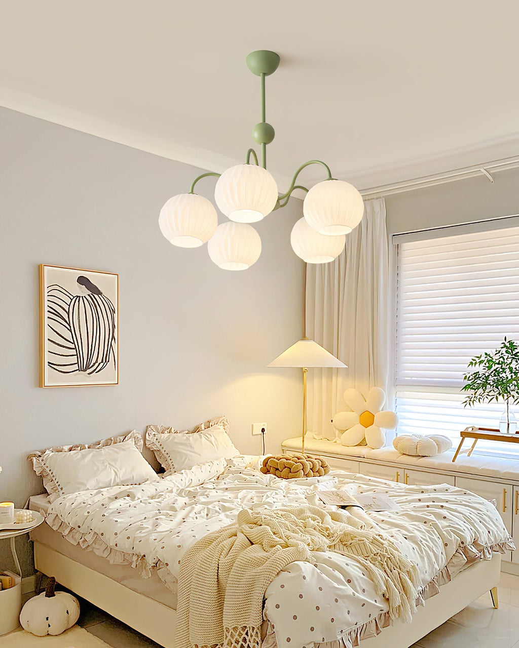 FENWICK CRYSTAL DROPLET CEILING LUMINAIRE