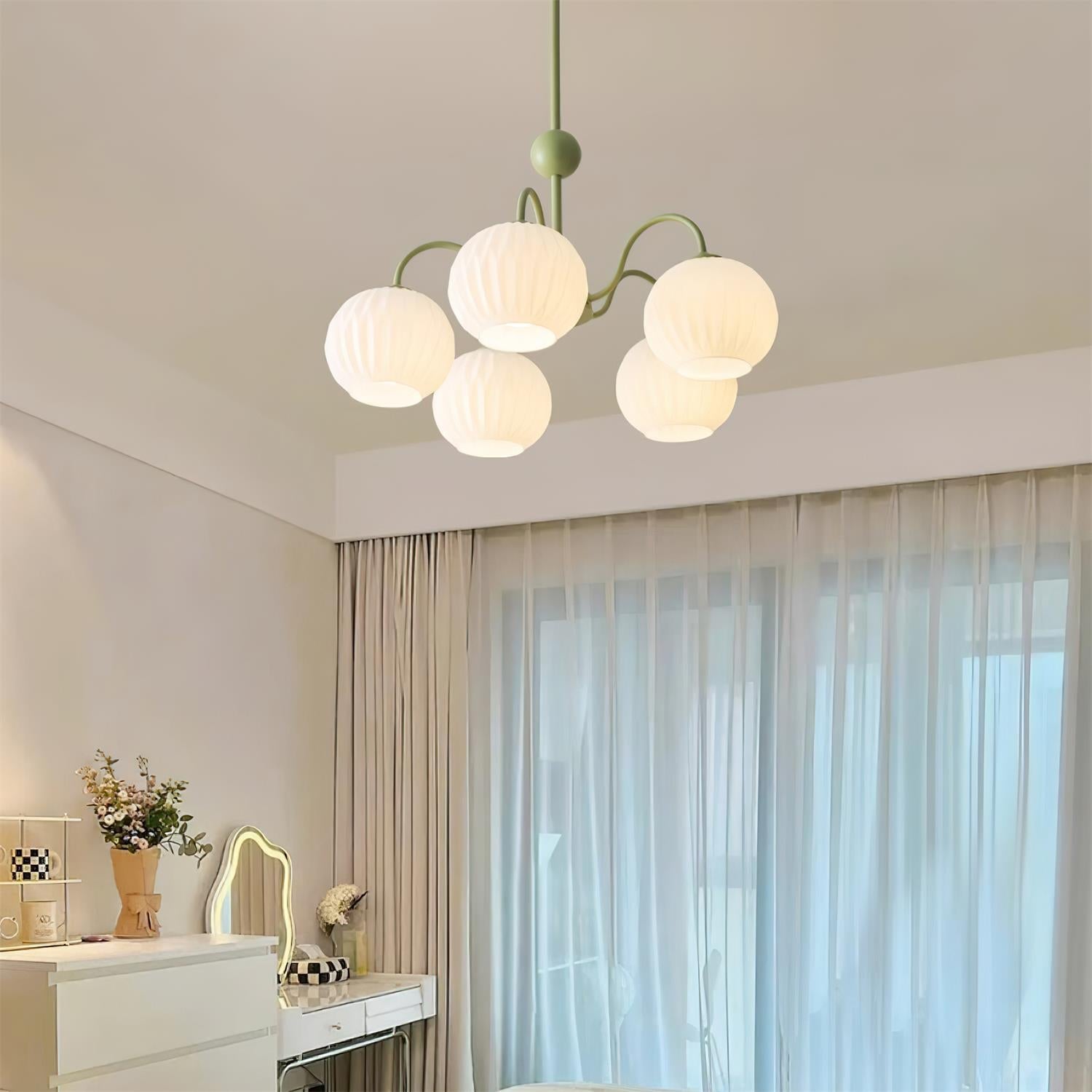 FENWICK CRYSTAL DROPLET CEILING LUMINAIRE
