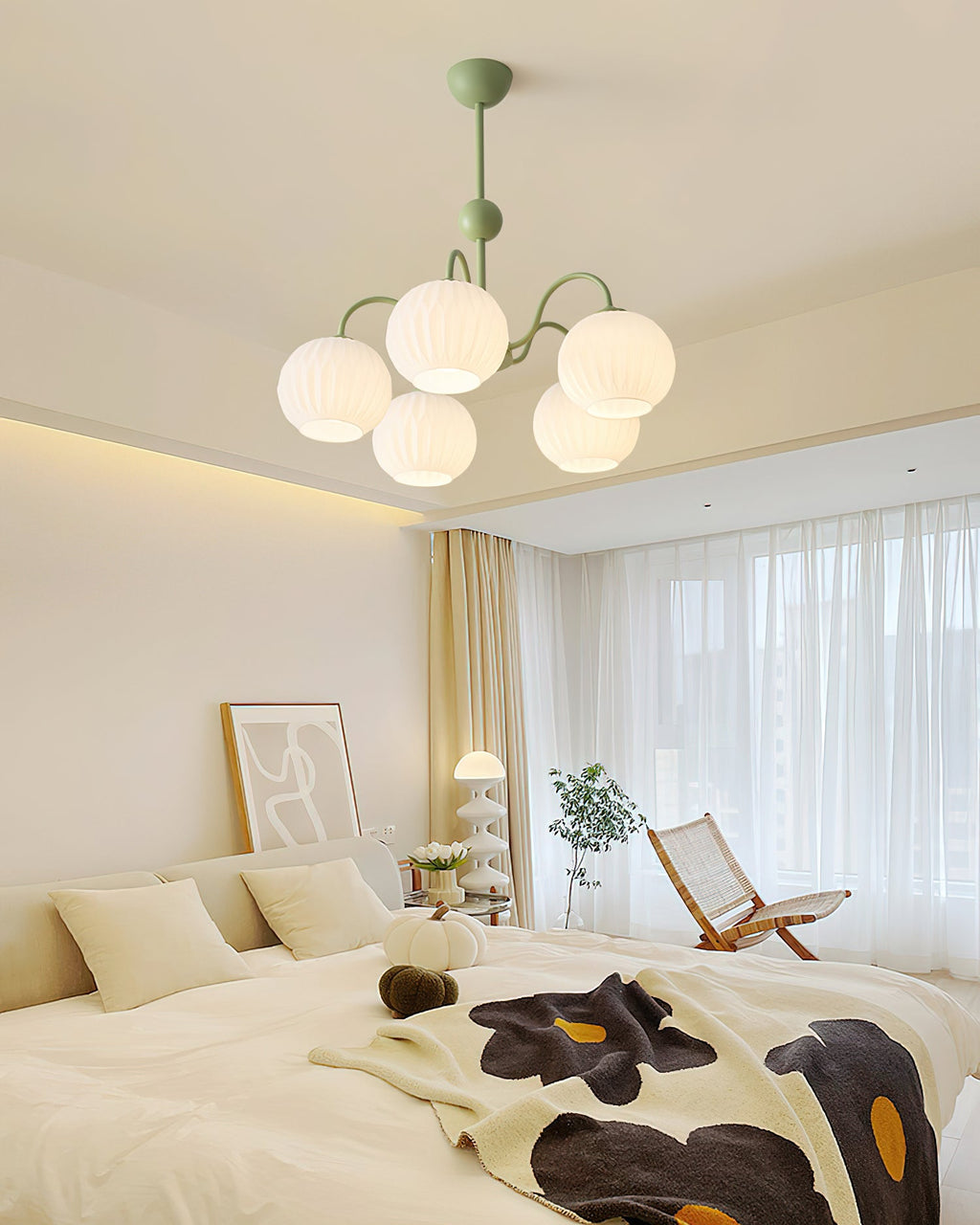 FENWICK CRYSTAL DROPLET CEILING LUMINAIRE
