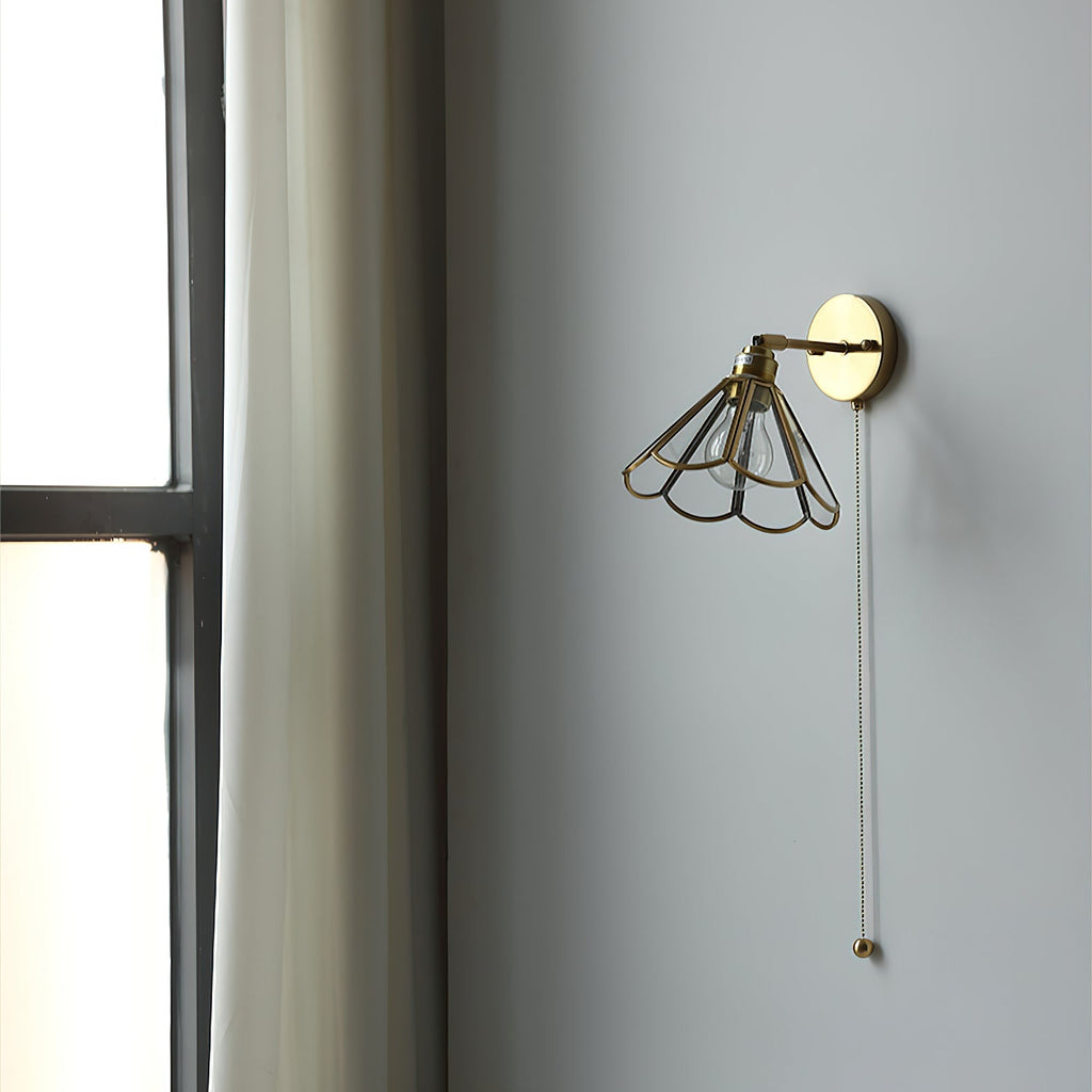Charleton Vintage Lantern Wall Fixture