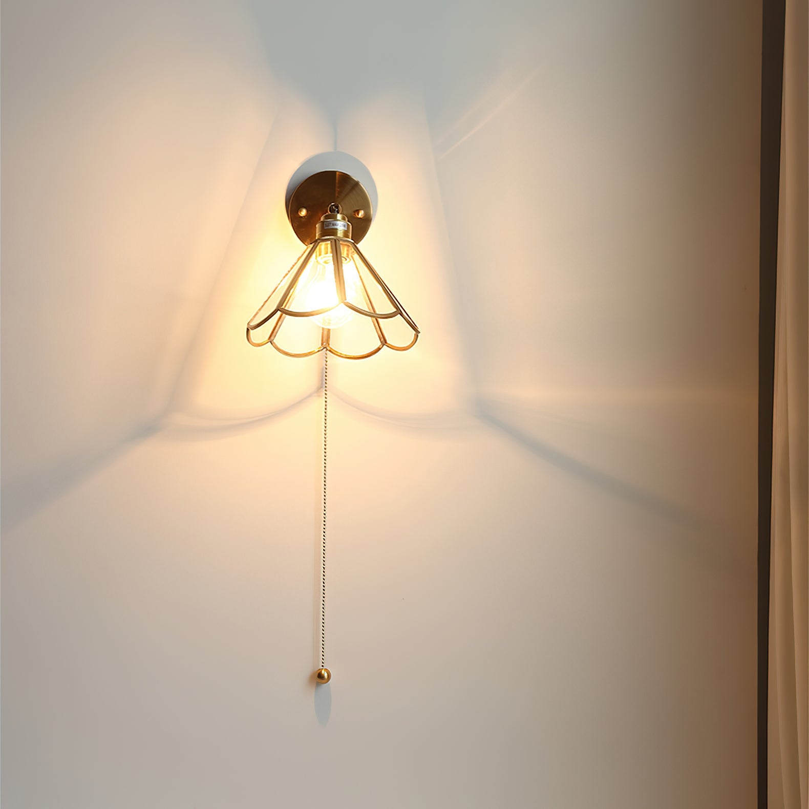 Charleton Vintage Lantern Wall Fixture