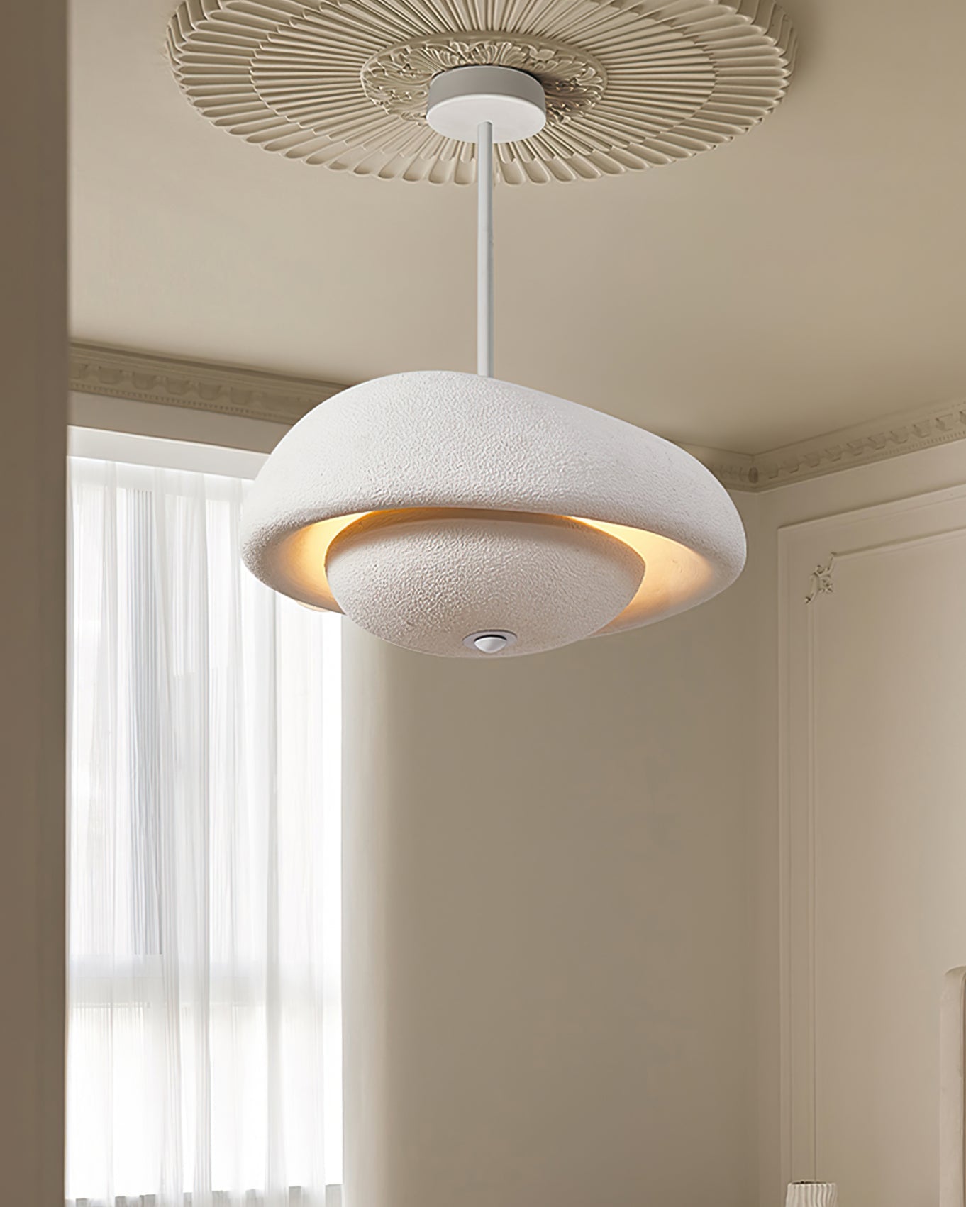 FENWICK GLAZED CERAMIC HANGING LANTERN