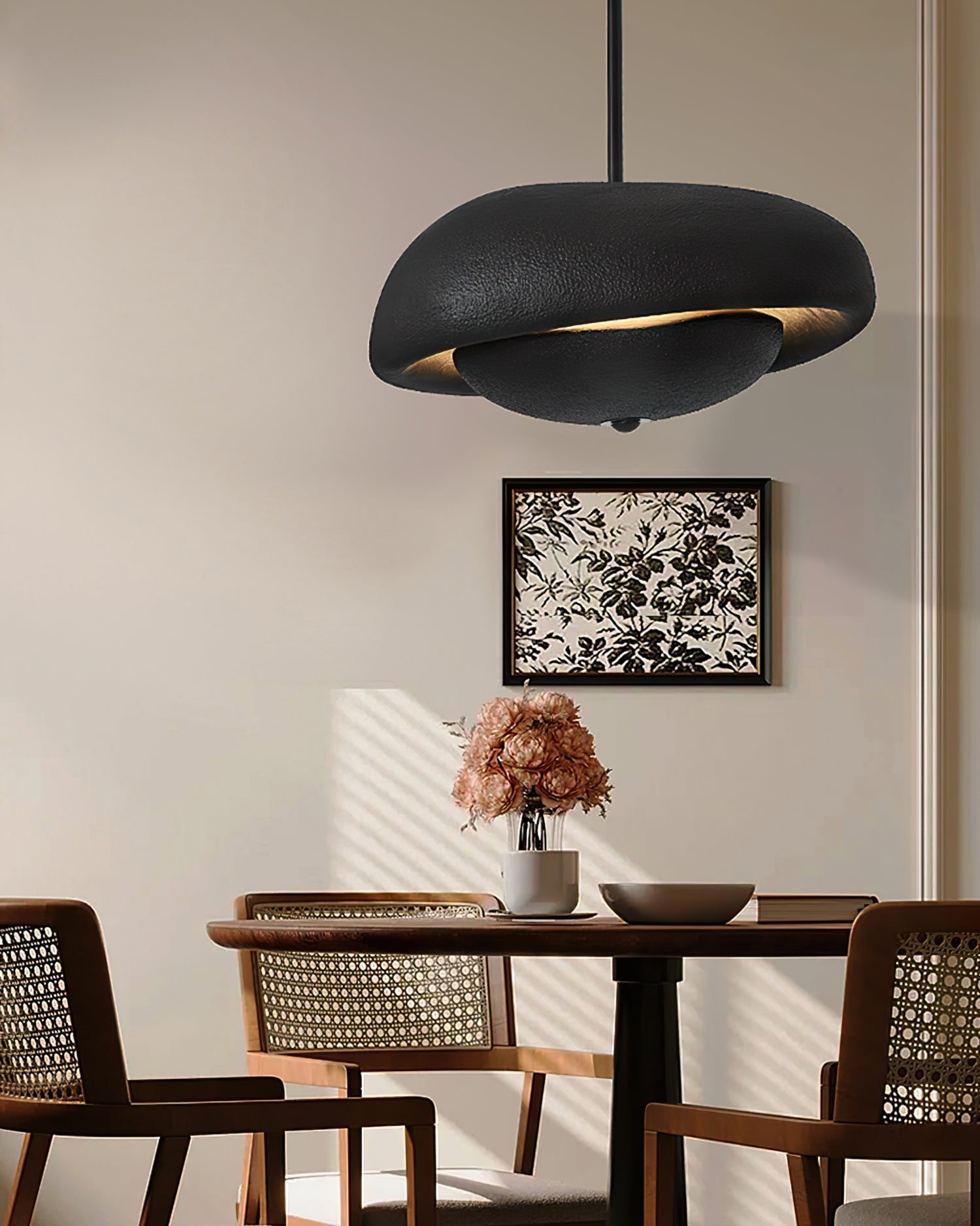FENWICK GLAZED CERAMIC HANGING LANTERN