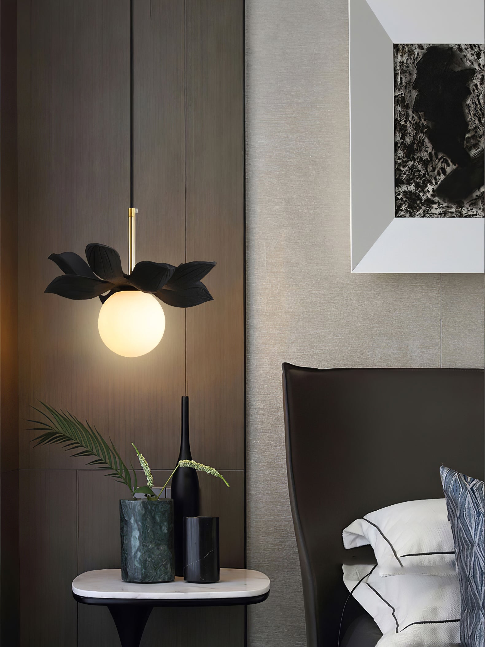 WINDSOR CAST RESIN TEARDROP LIGHTING
