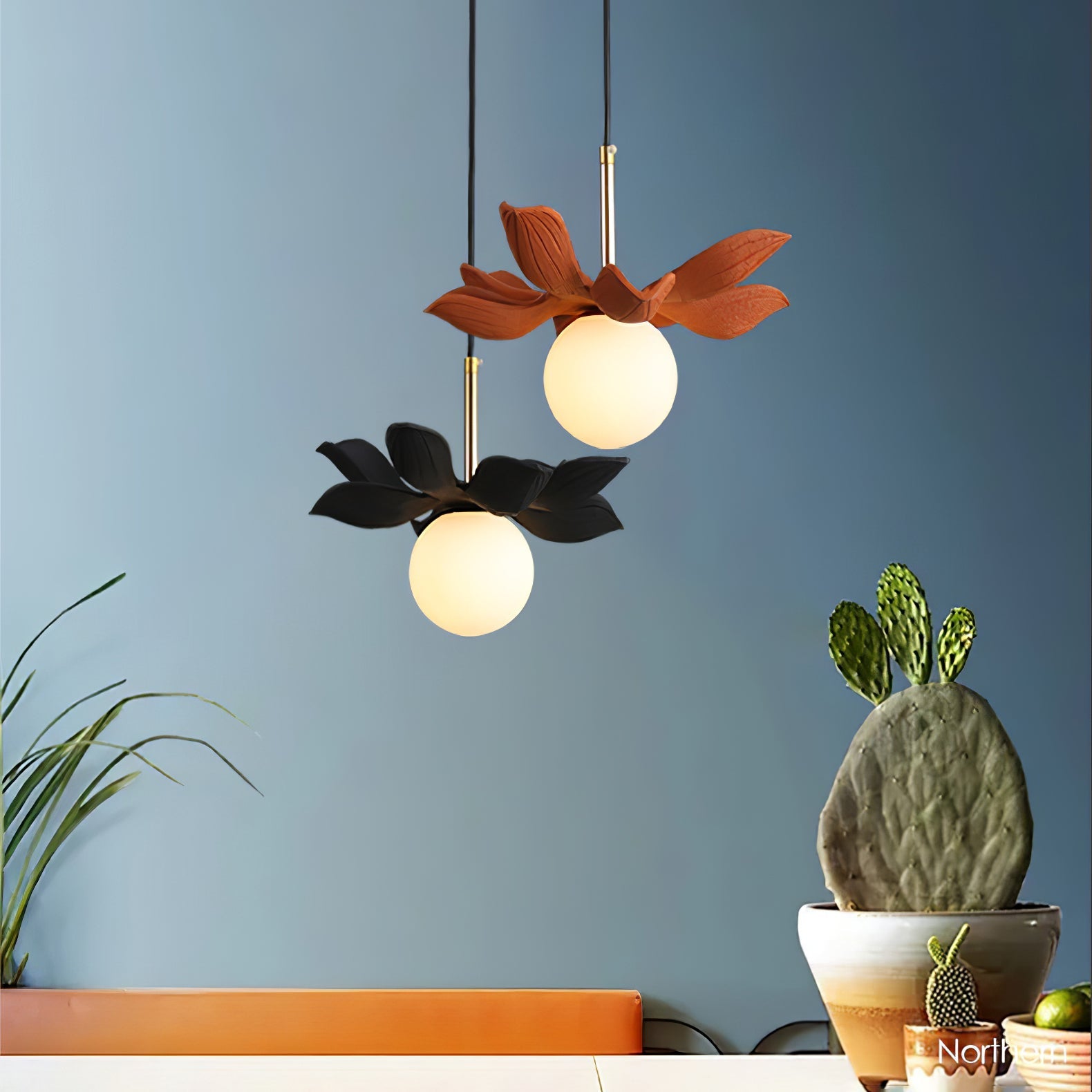 WINDSOR CAST RESIN TEARDROP LIGHTING