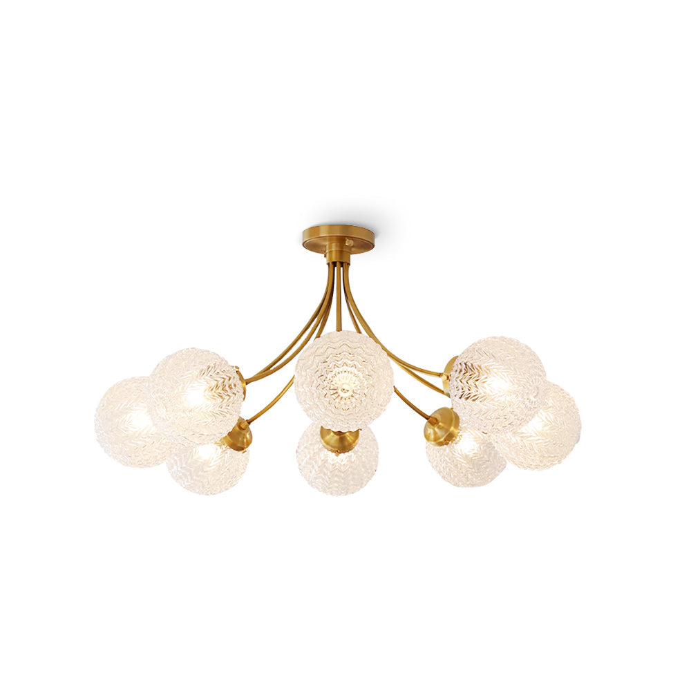 CHARLESTON VINTAGE GLASS HANGING LANTERN
