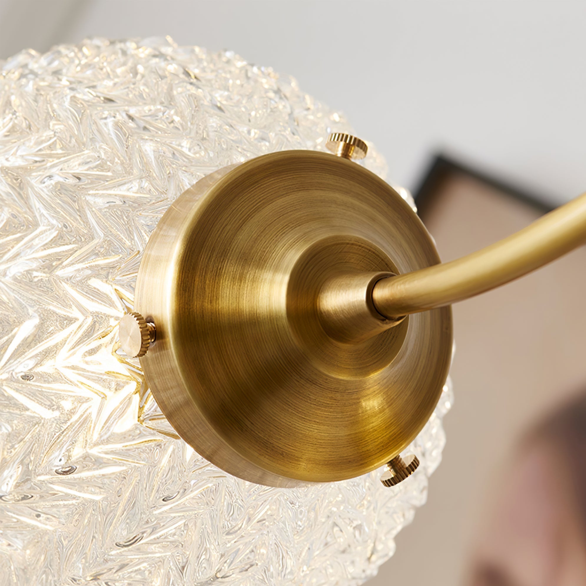 CHARLESTON VINTAGE GLASS HANGING LANTERN