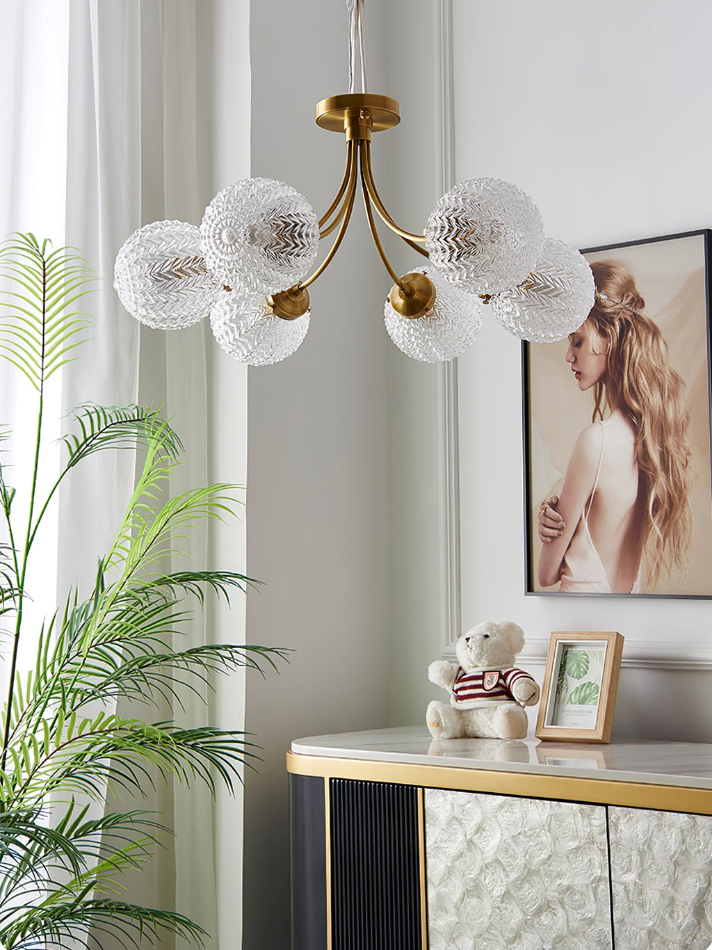 CHARLESTON VINTAGE GLASS HANGING LANTERN