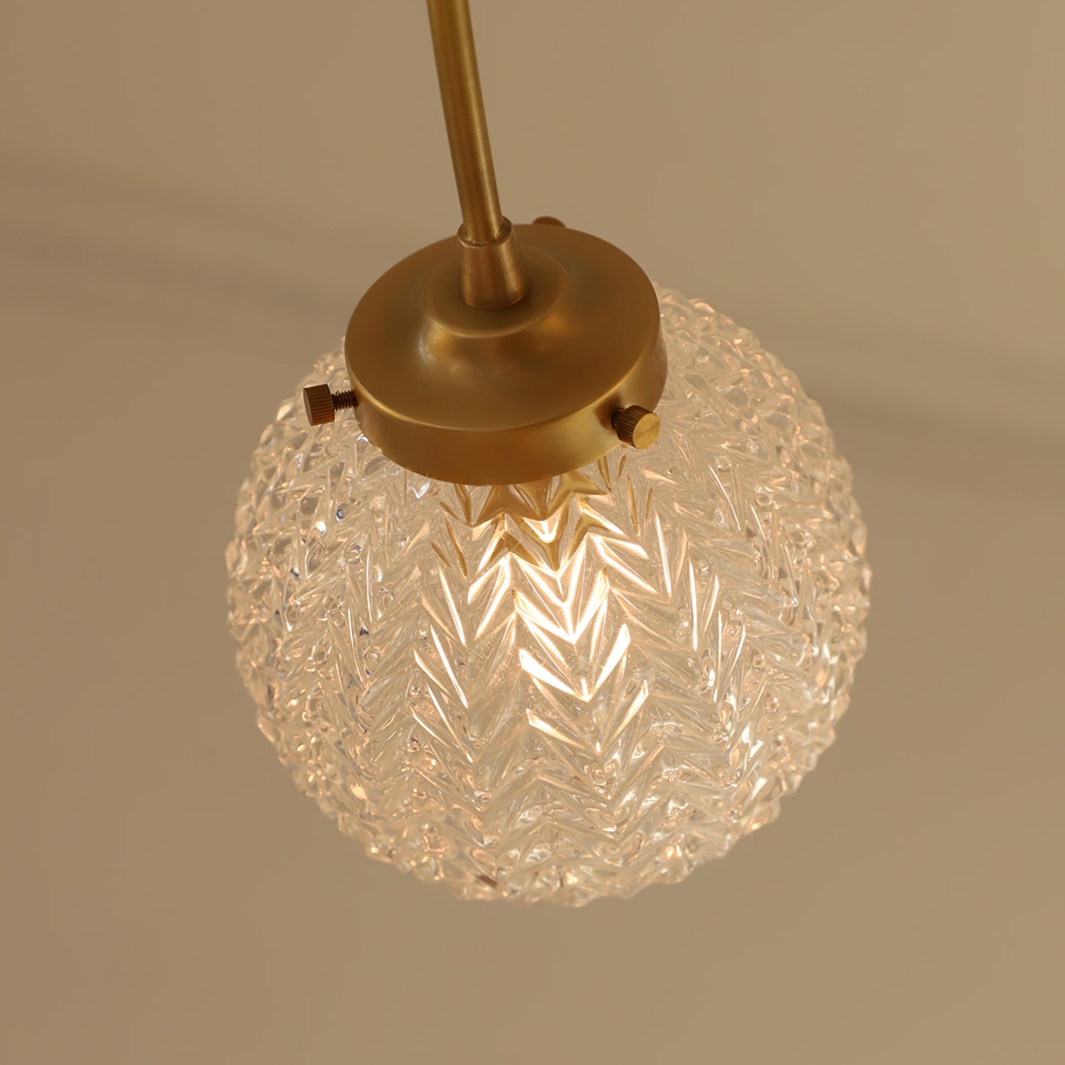 CHARLESTON VINTAGE GLASS HANGING LANTERN