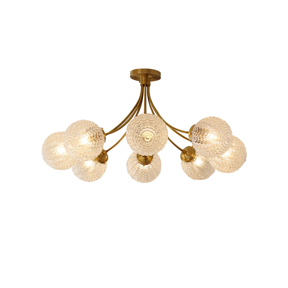 CHARLESTON VINTAGE GLASS HANGING LANTERN