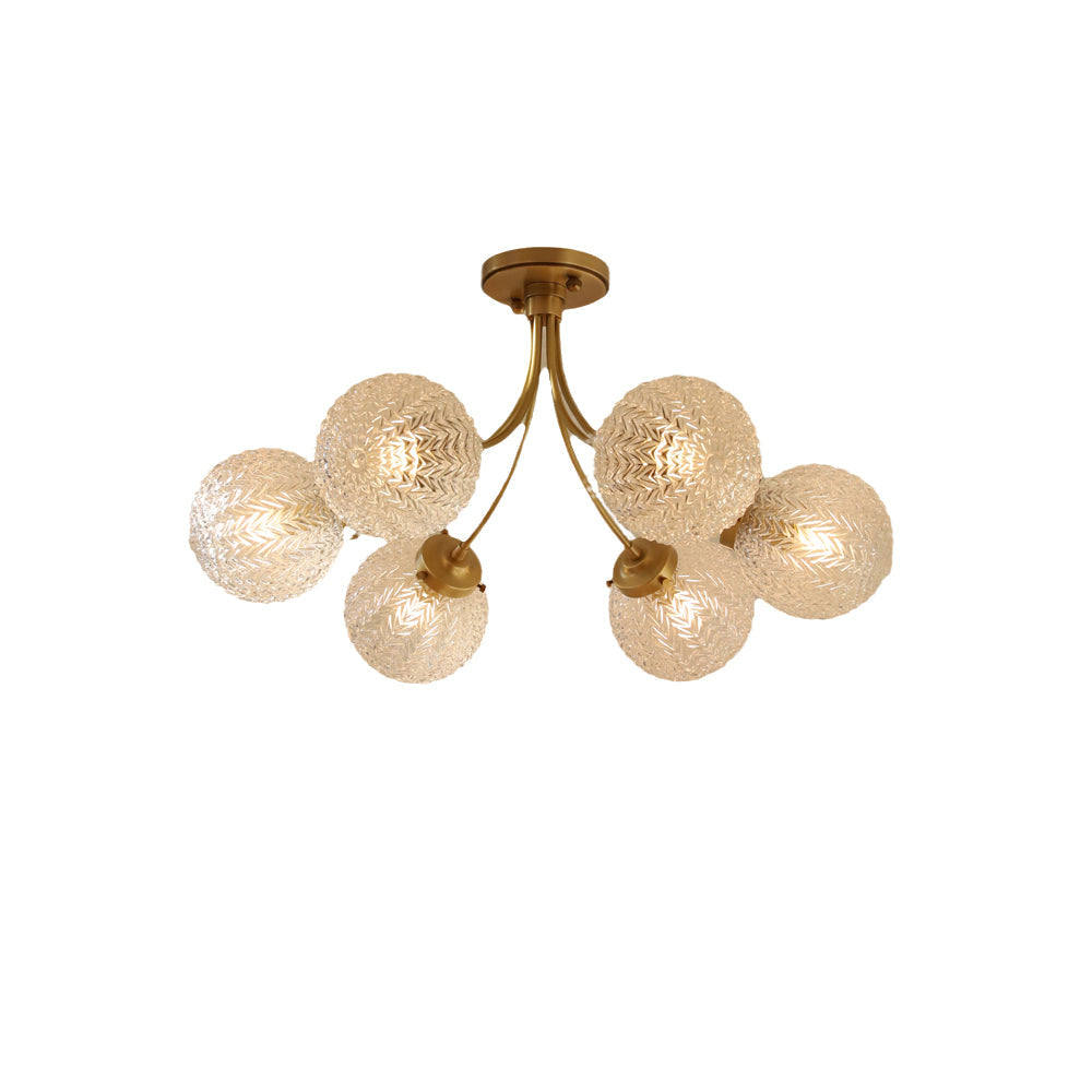 CHARLESTON VINTAGE GLASS HANGING LANTERN