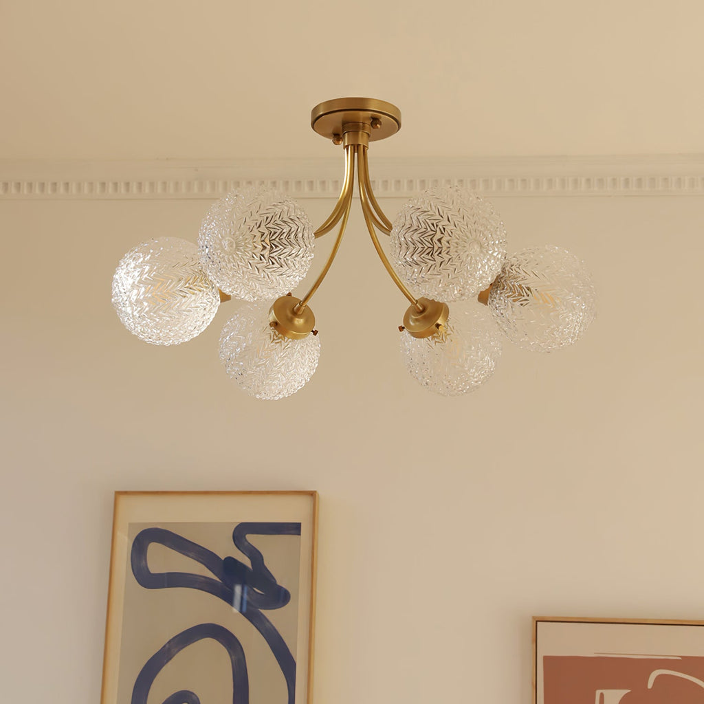 CHARLESTON VINTAGE GLASS HANGING LANTERN