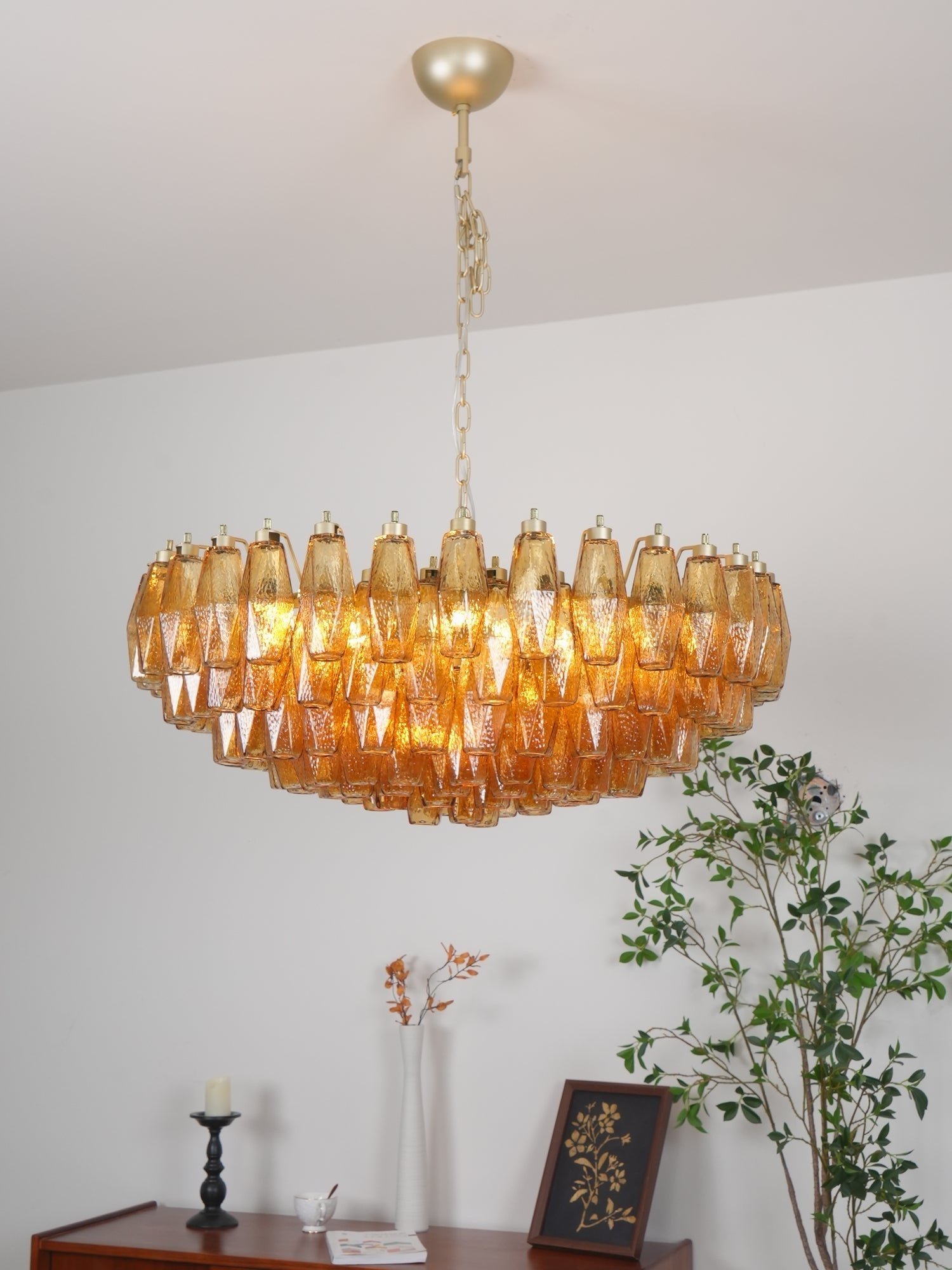 FENWICK DIAMOND GLASS CEILING LANTERN