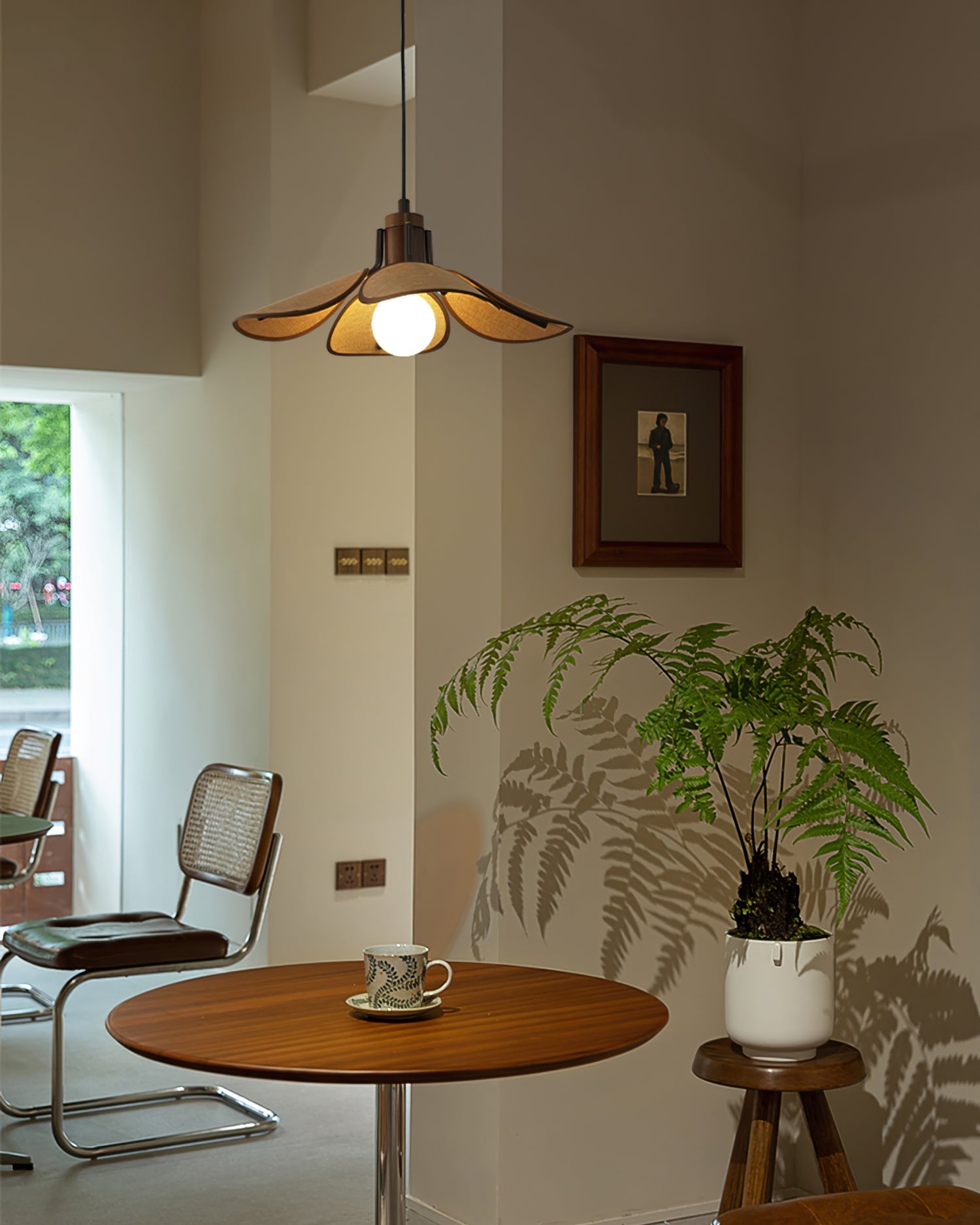 WINTHROP FROSTED GLASS HANGING LANTERN