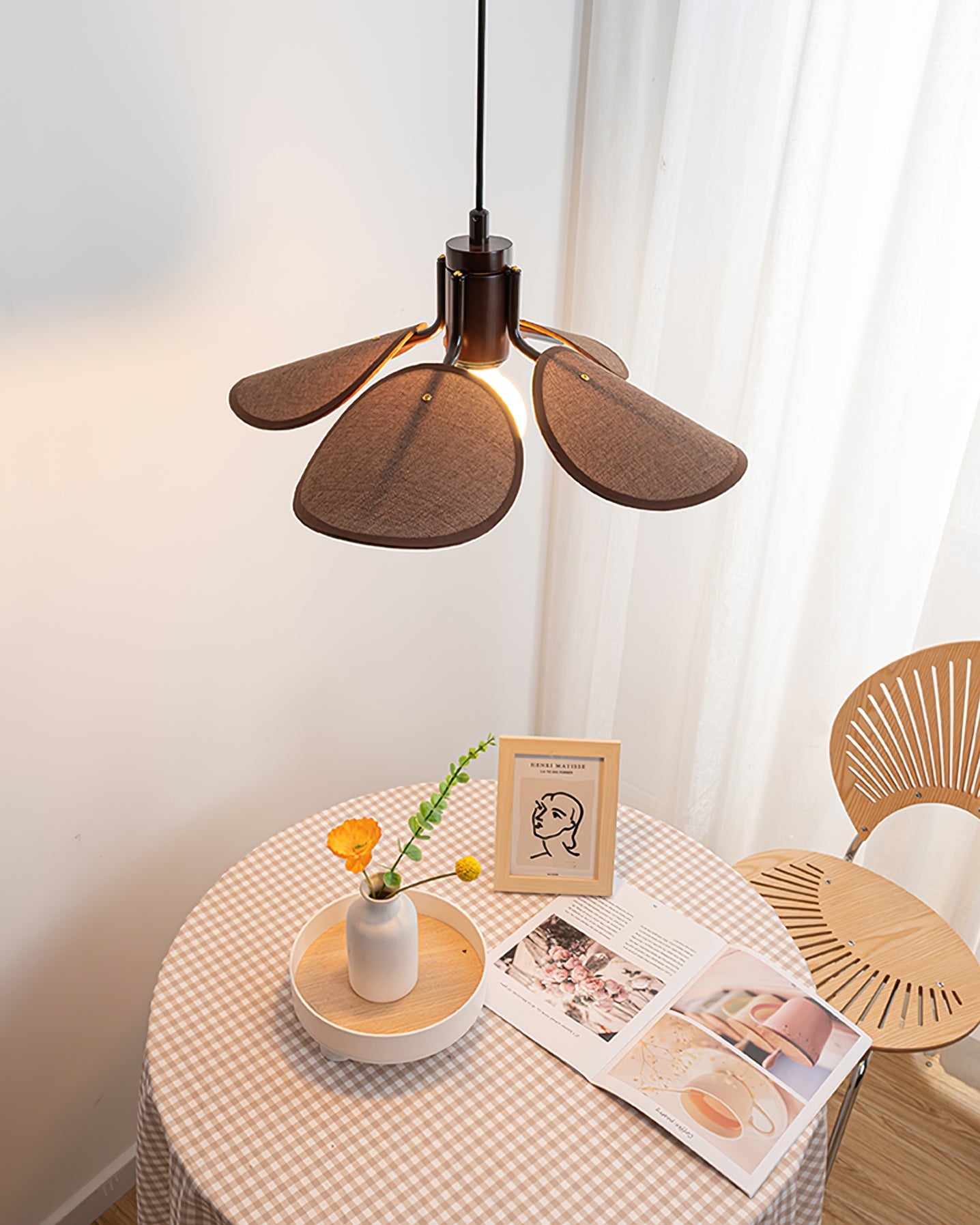 WINTHROP FROSTED GLASS HANGING LANTERN