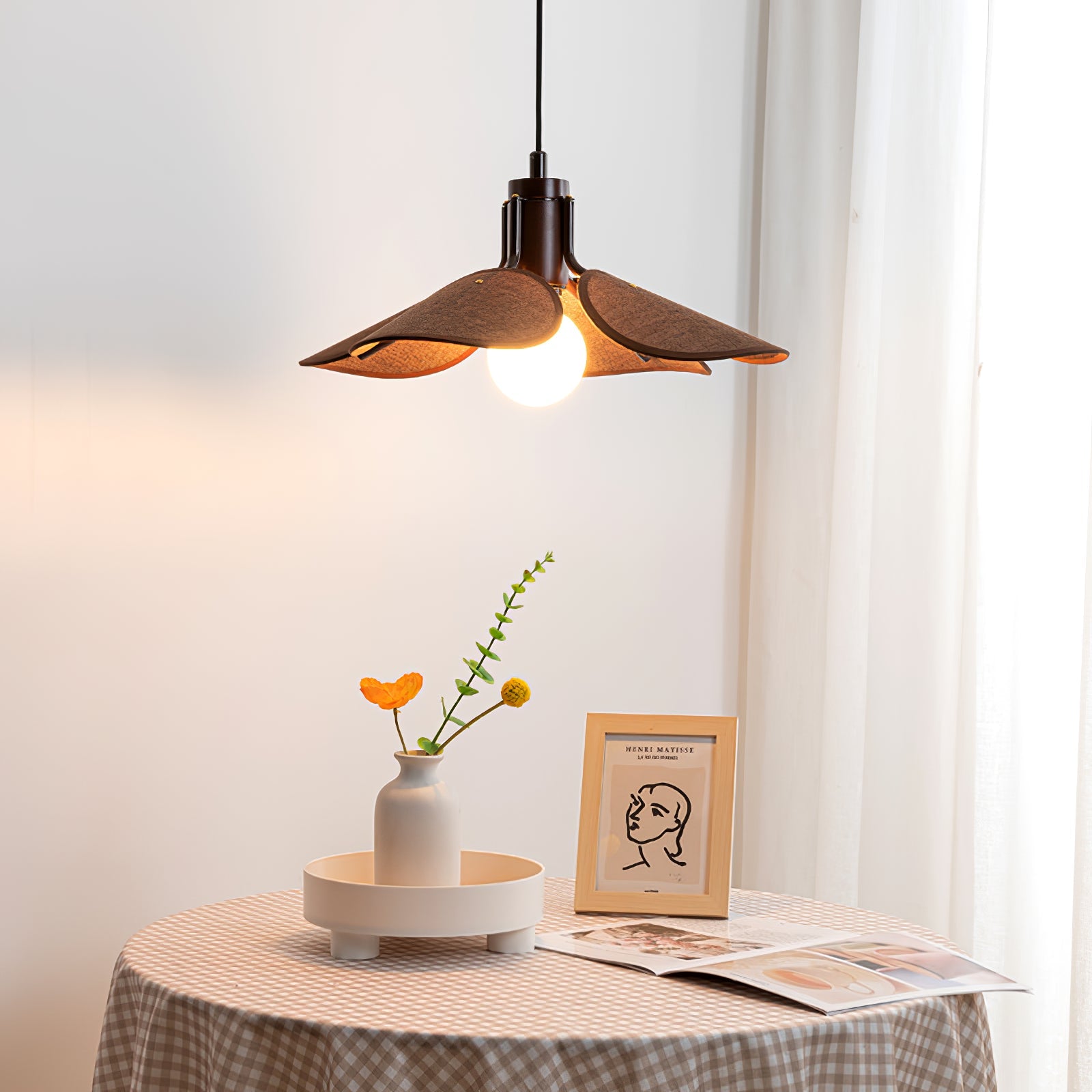 WINTHROP FROSTED GLASS HANGING LANTERN